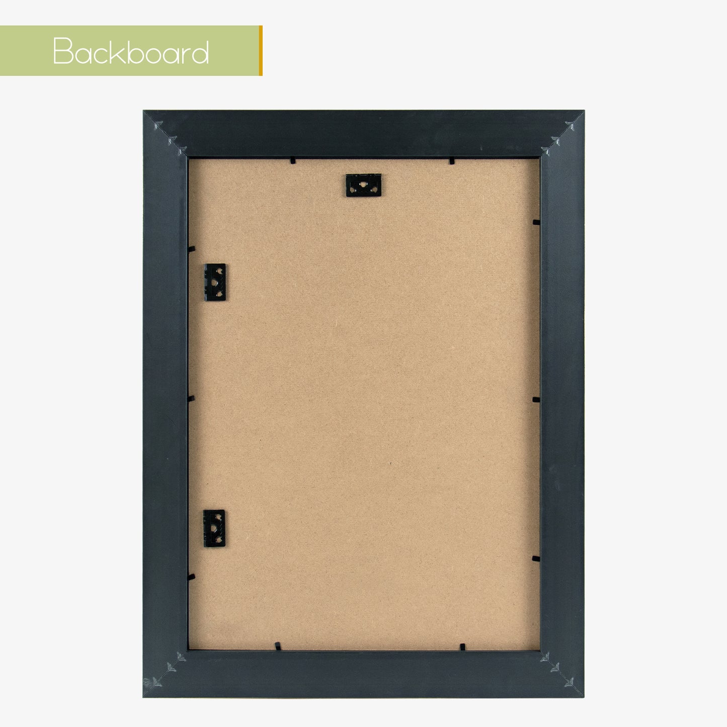 12x18 Picture Frame for 12x18 Photo Without Mat,Vintage Style,Wall Mounting Black and Classic Gold (6 Pack)