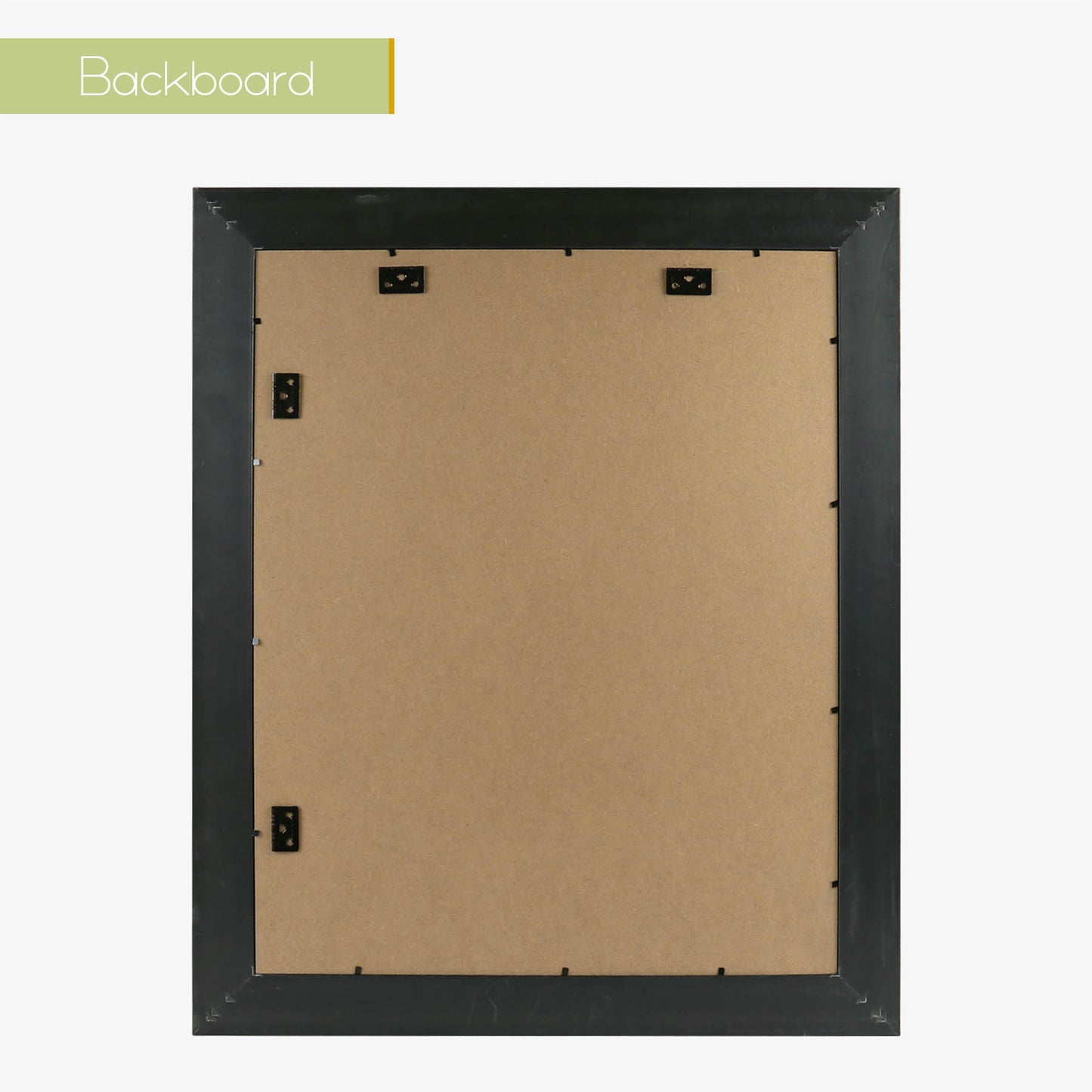 Frametory,16x20 Photo Frame with White Mat for 11x14 Picture Ornate Gold/Black (4 Pack)