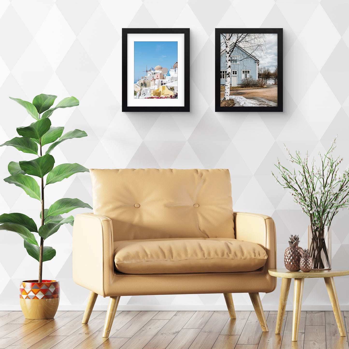 Frametory, 11x14 Wood Frame for 8.5x11 Picture Black(10 Pack)