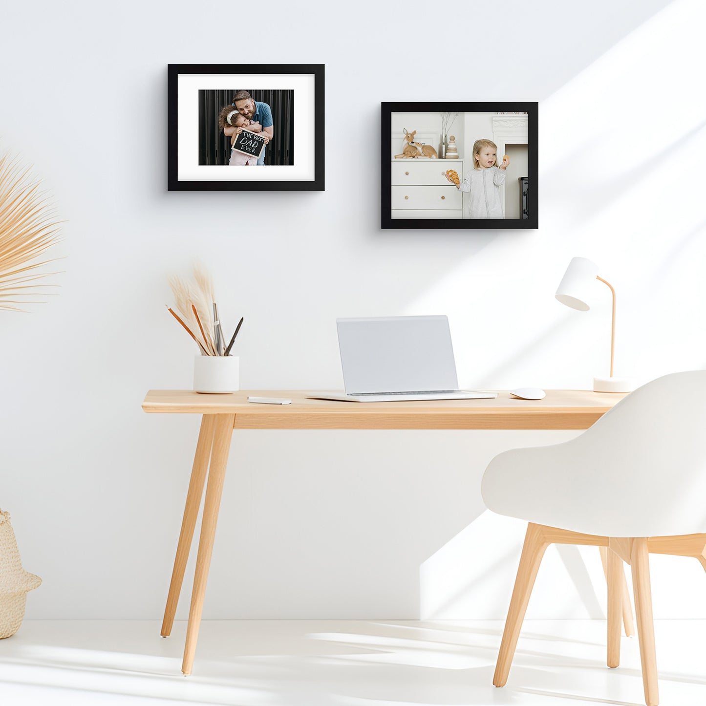 11x14 Wood Frame for 8x10 Picture Black Coor (10 Pack)