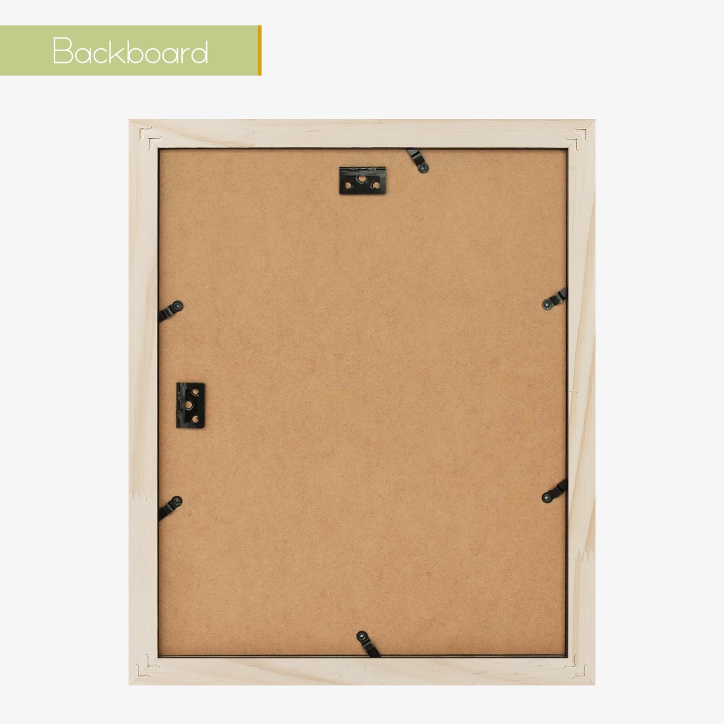 11x14 Wood Frame for 8x10 Picture White Color (10 Pack)