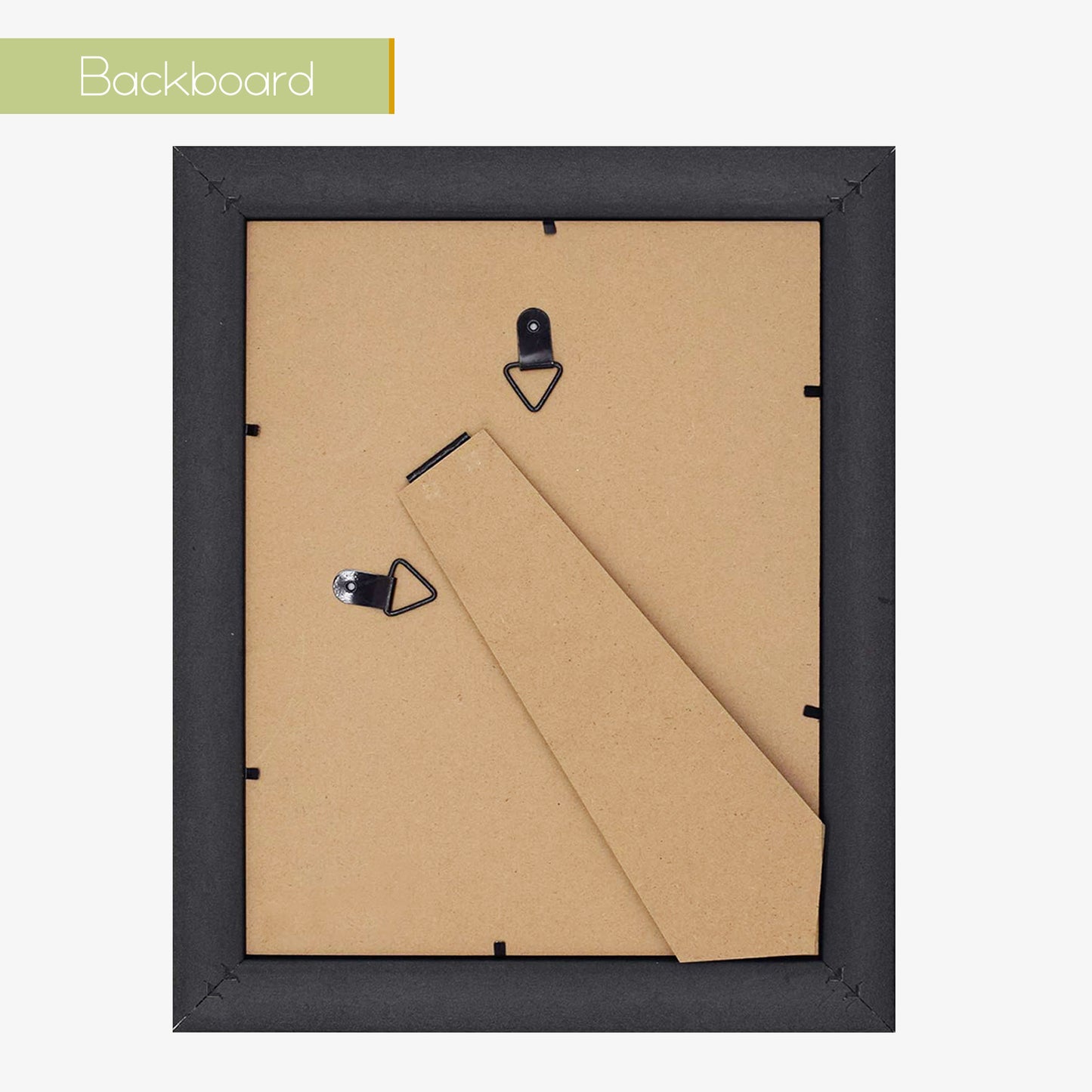 8.5x11 Ornate Photo Frame Black with Silver and Burgundy (10 Pack)