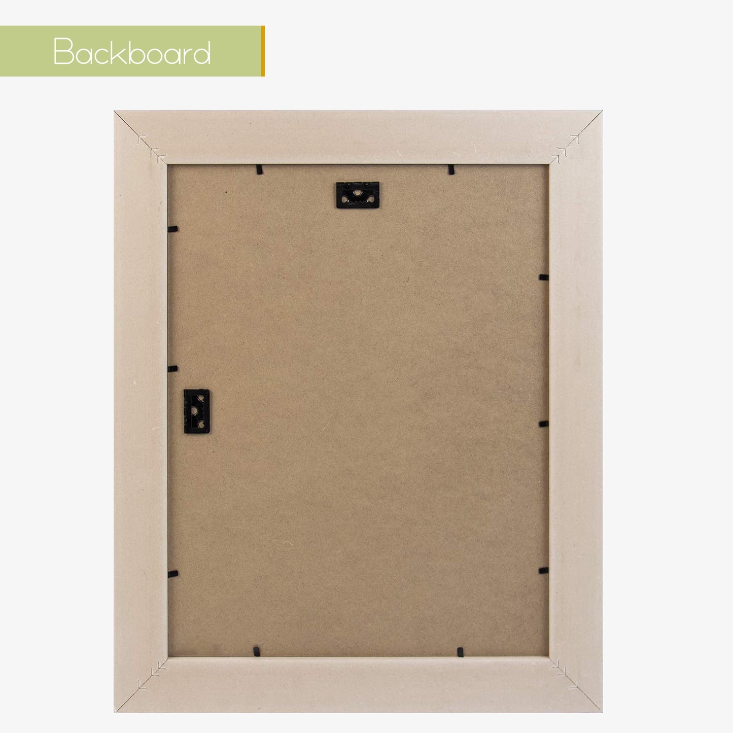 11x14 Picture Frame With Ivory Mat For 8x10 Picture Brown Color (8 Pack)