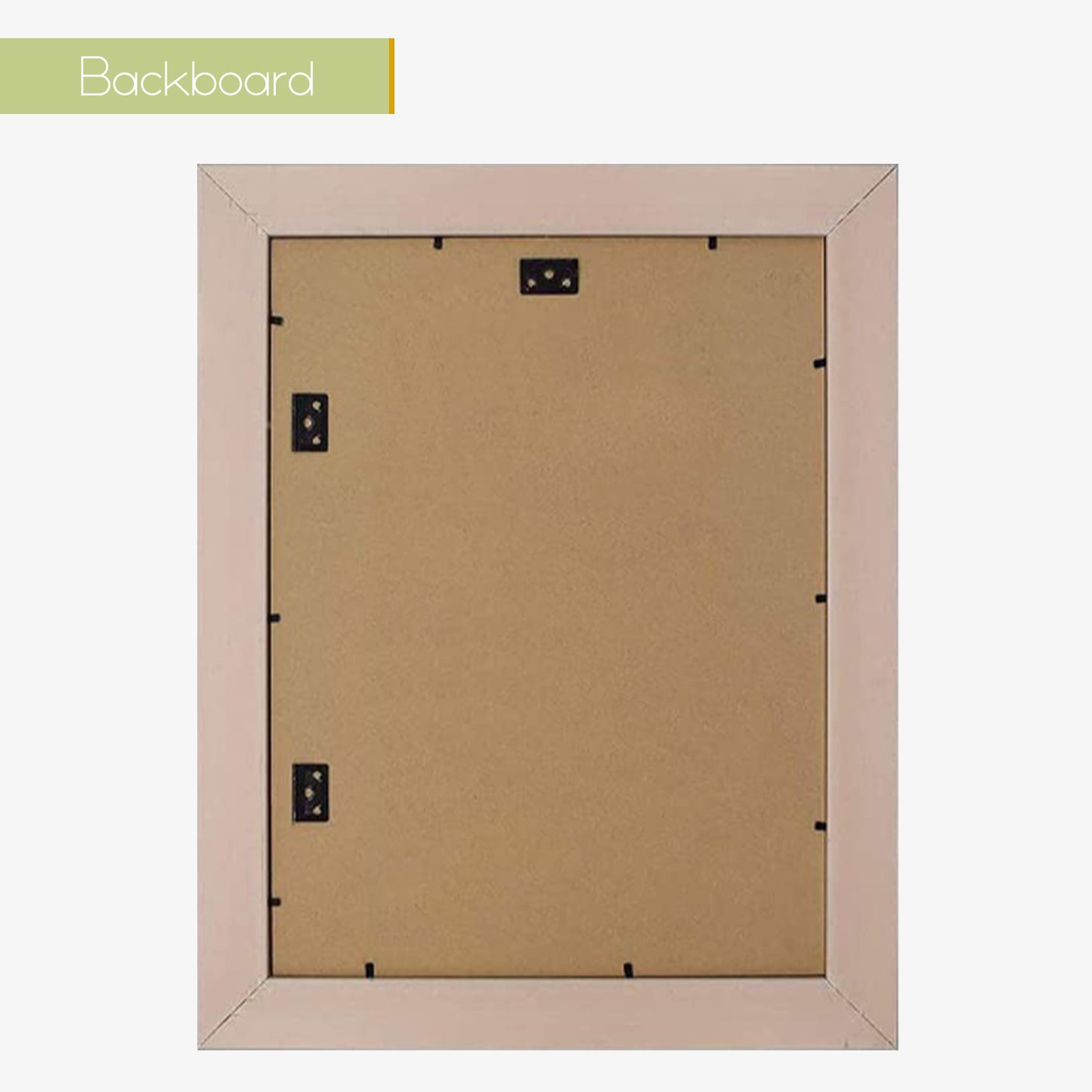 12x16 Raised Brown Frame with White Mat for 8x12 Pictures Tempered Glass (8 Pack)