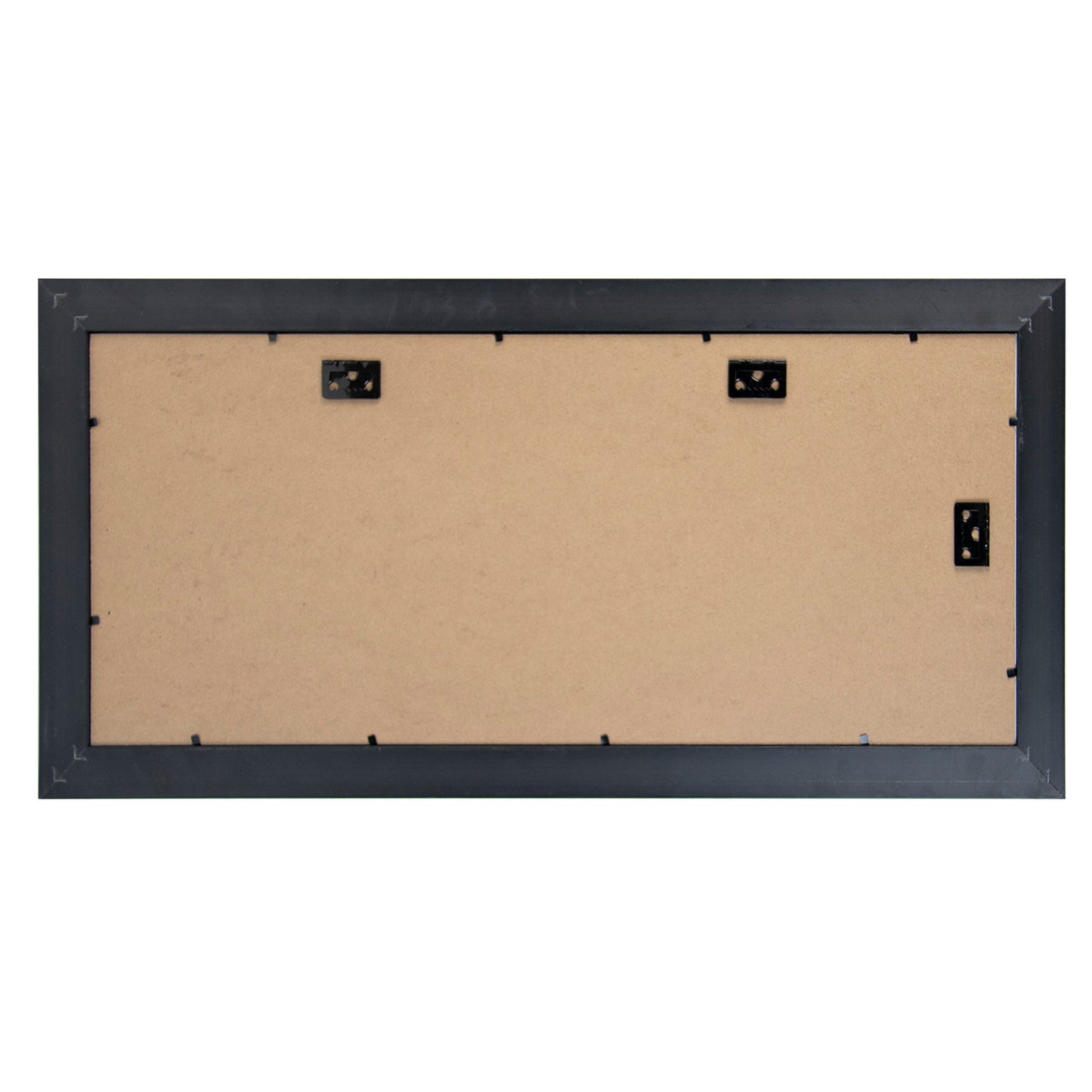 8x20 Collage Picture Frame with White Mat Displays Four 4x6 Photos Antique Gold Color (10 Pack)