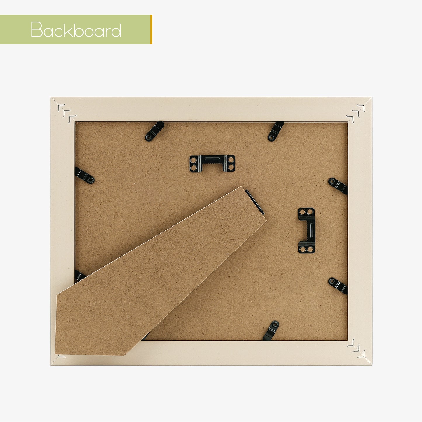 8x10 Blue Gold Collage Photo Frame for Two 4x6 Picture (10 Pack)