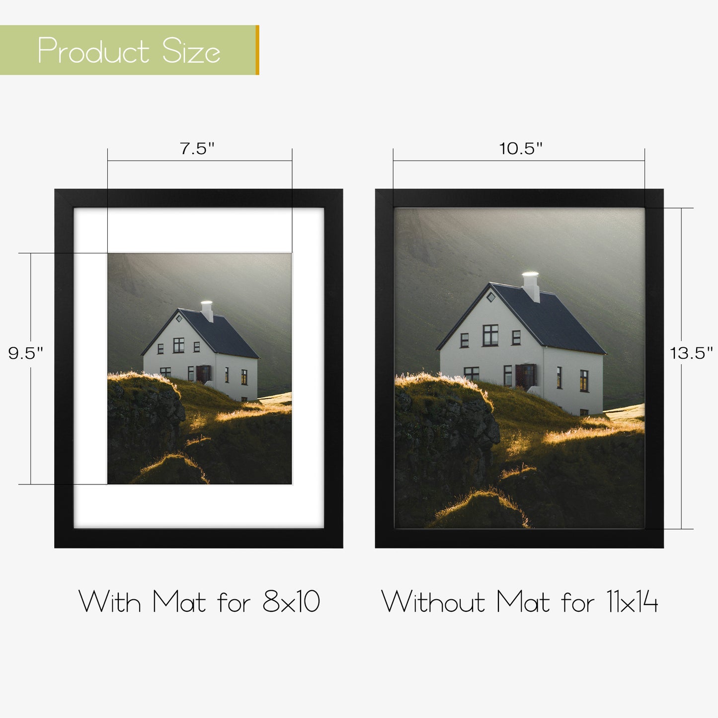 11x14 Picture Frame for 8x10 photo (18 Pack)
