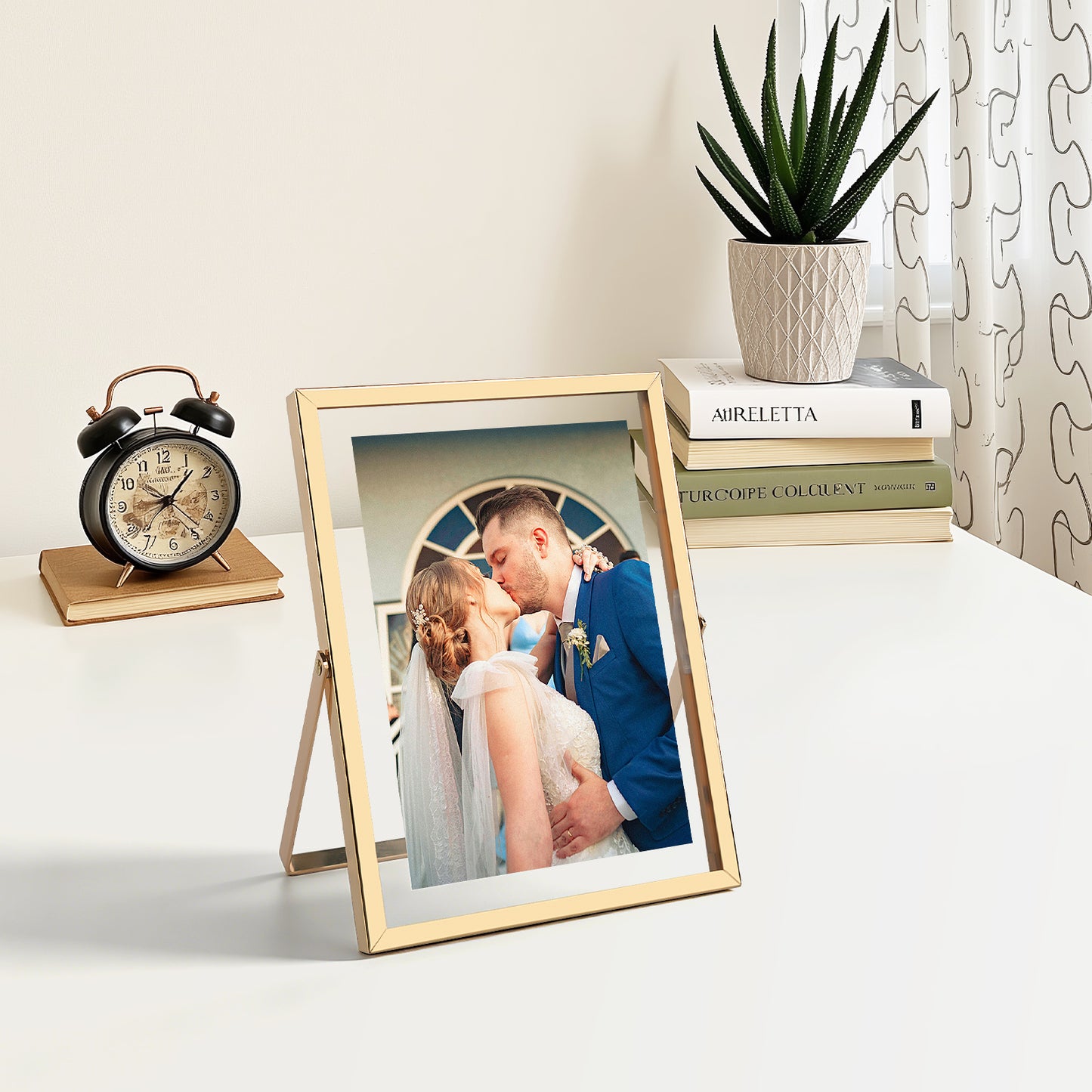 Frametory,6x8 Floating Frame Displays Any Size Picture up to 6 by 8 (24 Pack)