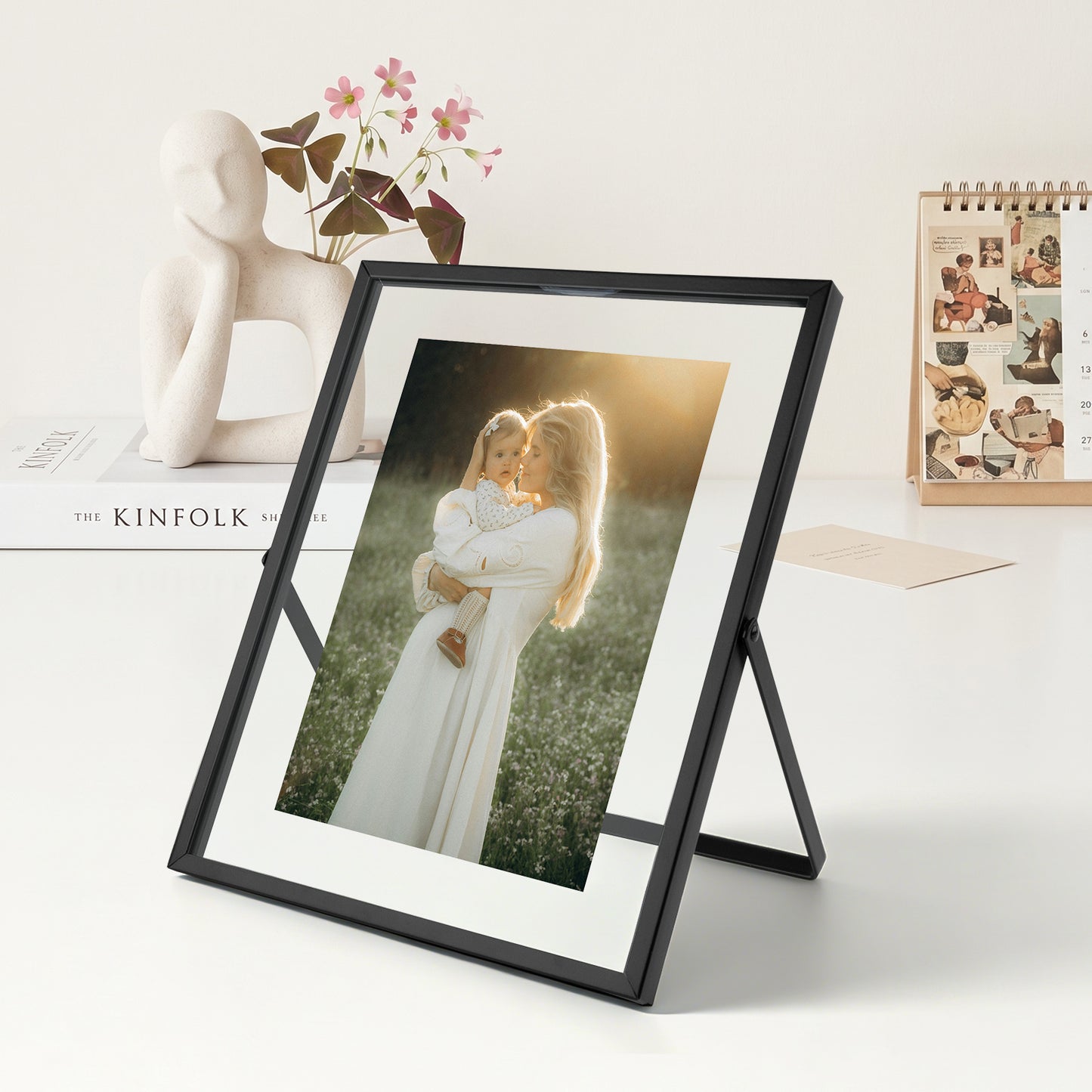 Clearance, 8x10 Floating Frame Displays Any Size Picture up to 8 by 10 (24 Pack)