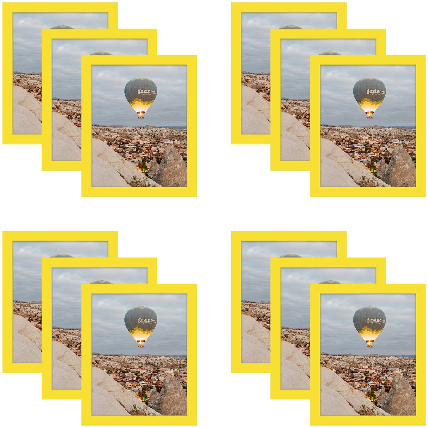 Frametory,8x10 Picture Frame With Real Glass (12 Pack)