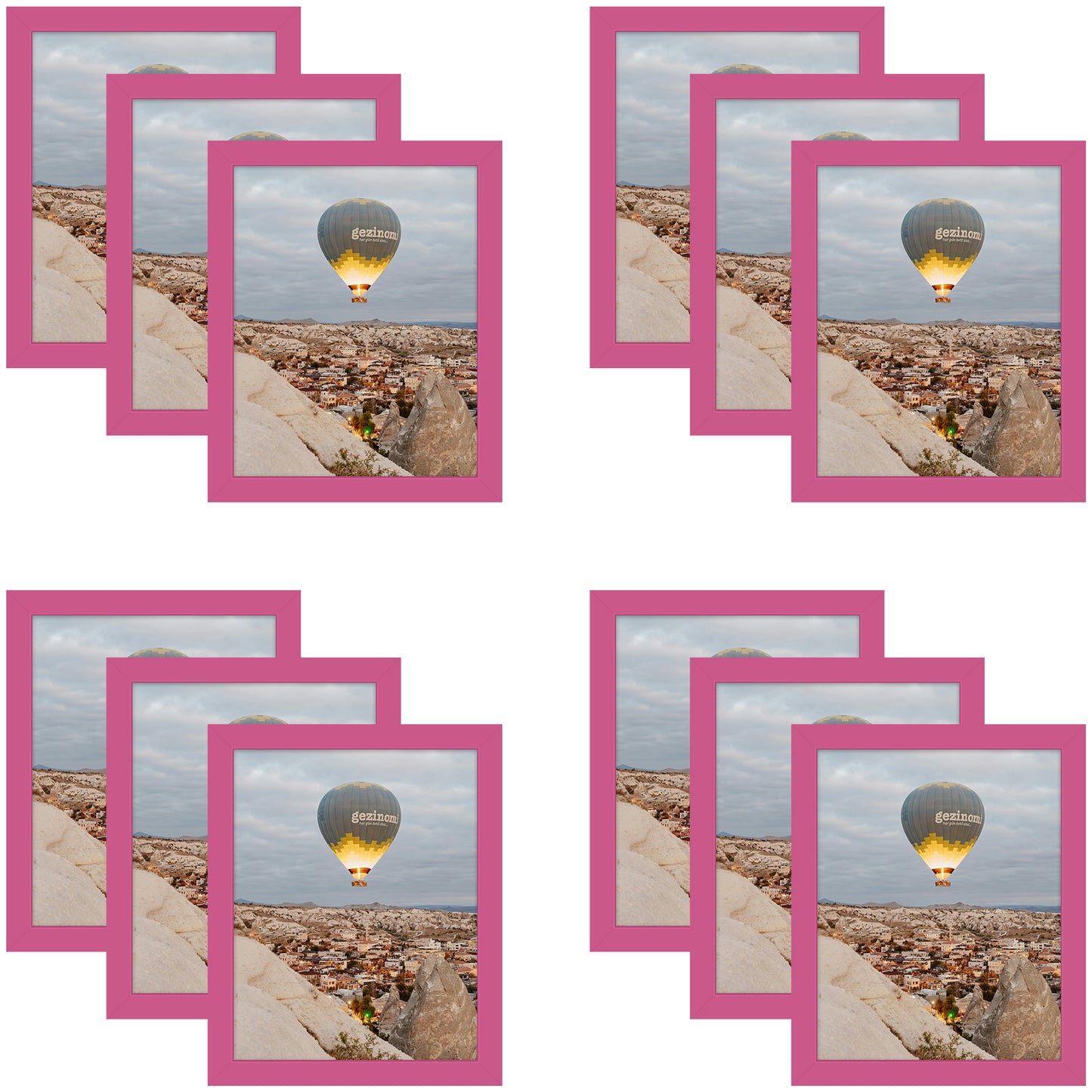 Frametory,8x10 Picture Frame With Real Glass (12 Pack)