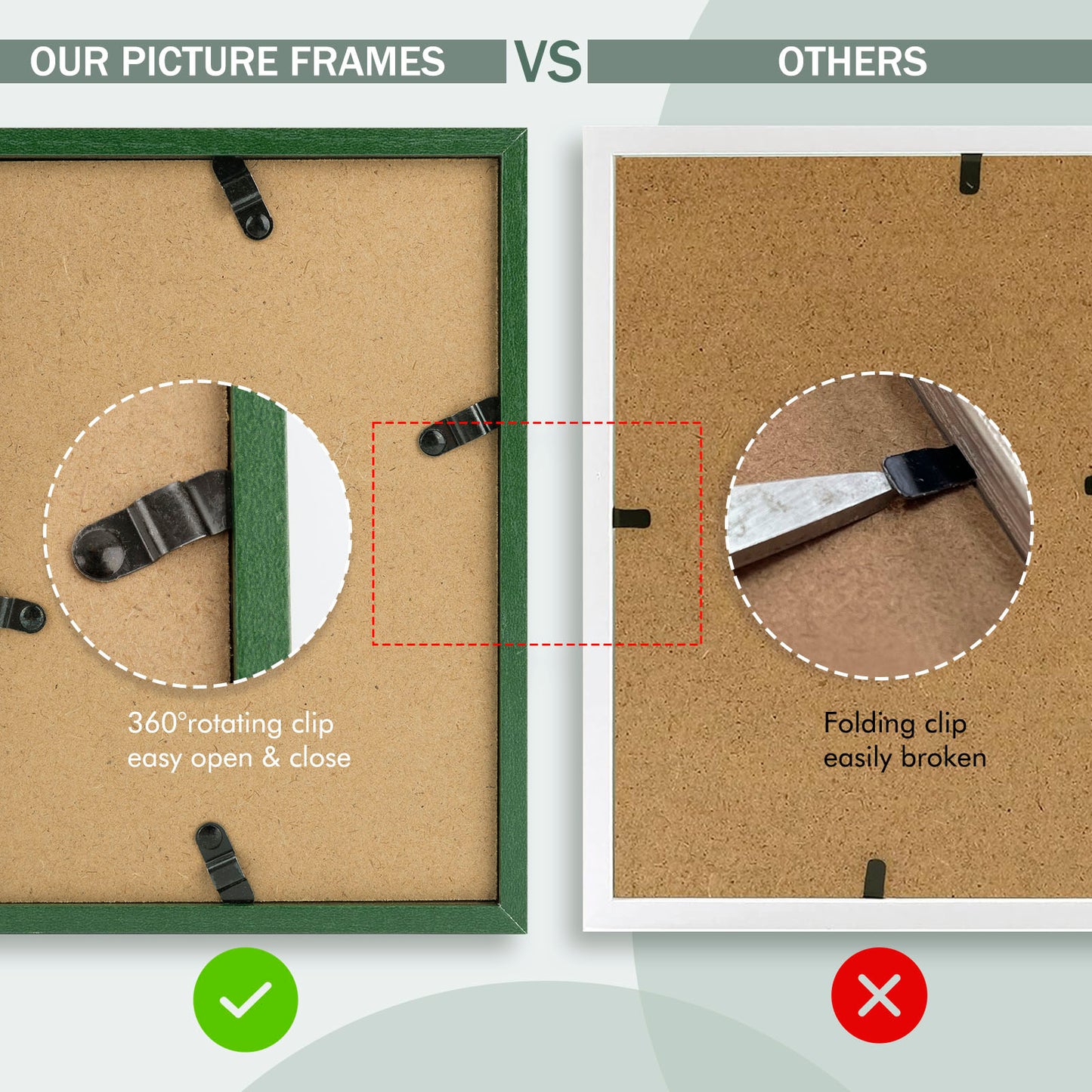 4x6 Double Picture Frame