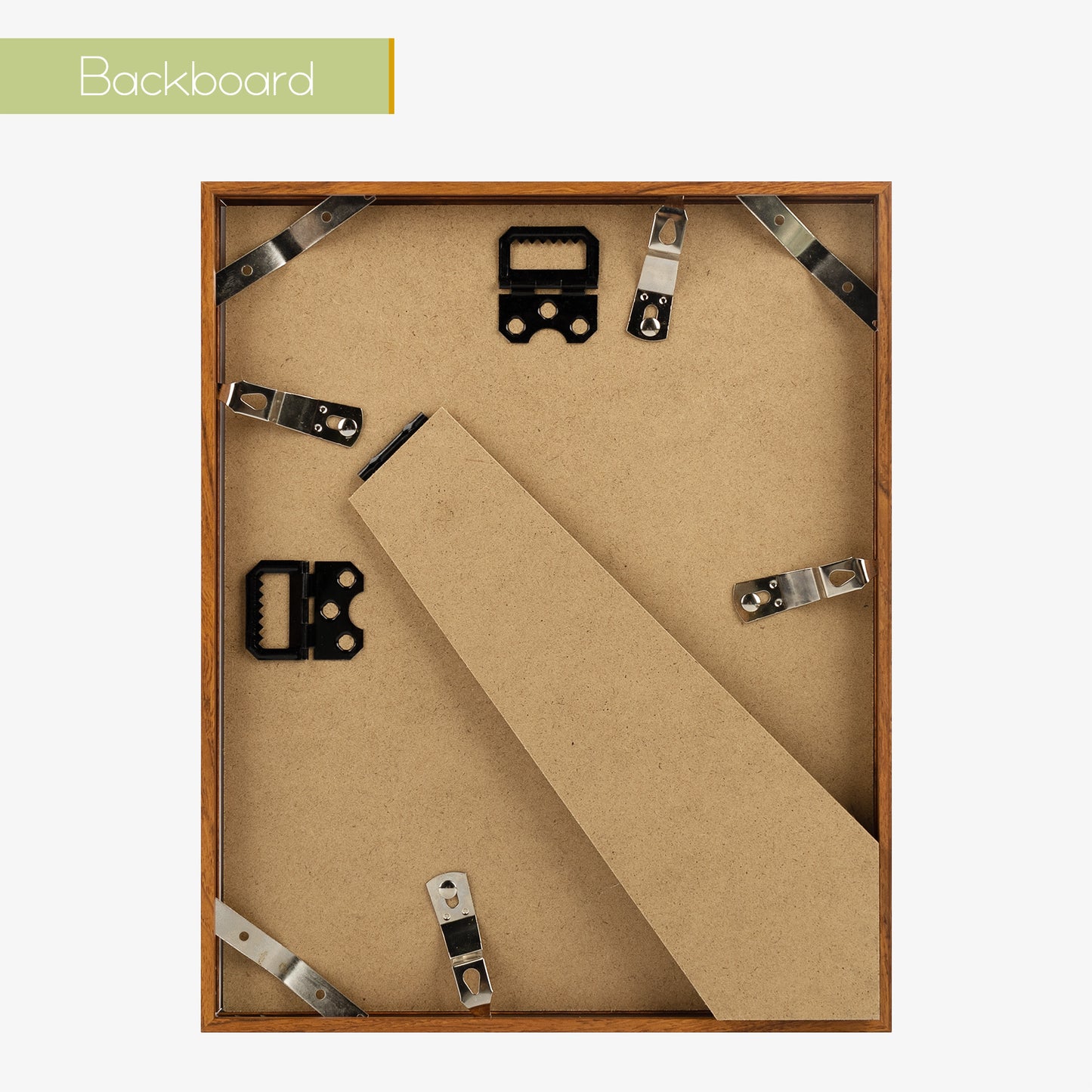 Clearance 8x10 Aluminum Picture Frames with White Mat for 5x7 Photo (12 Pack)