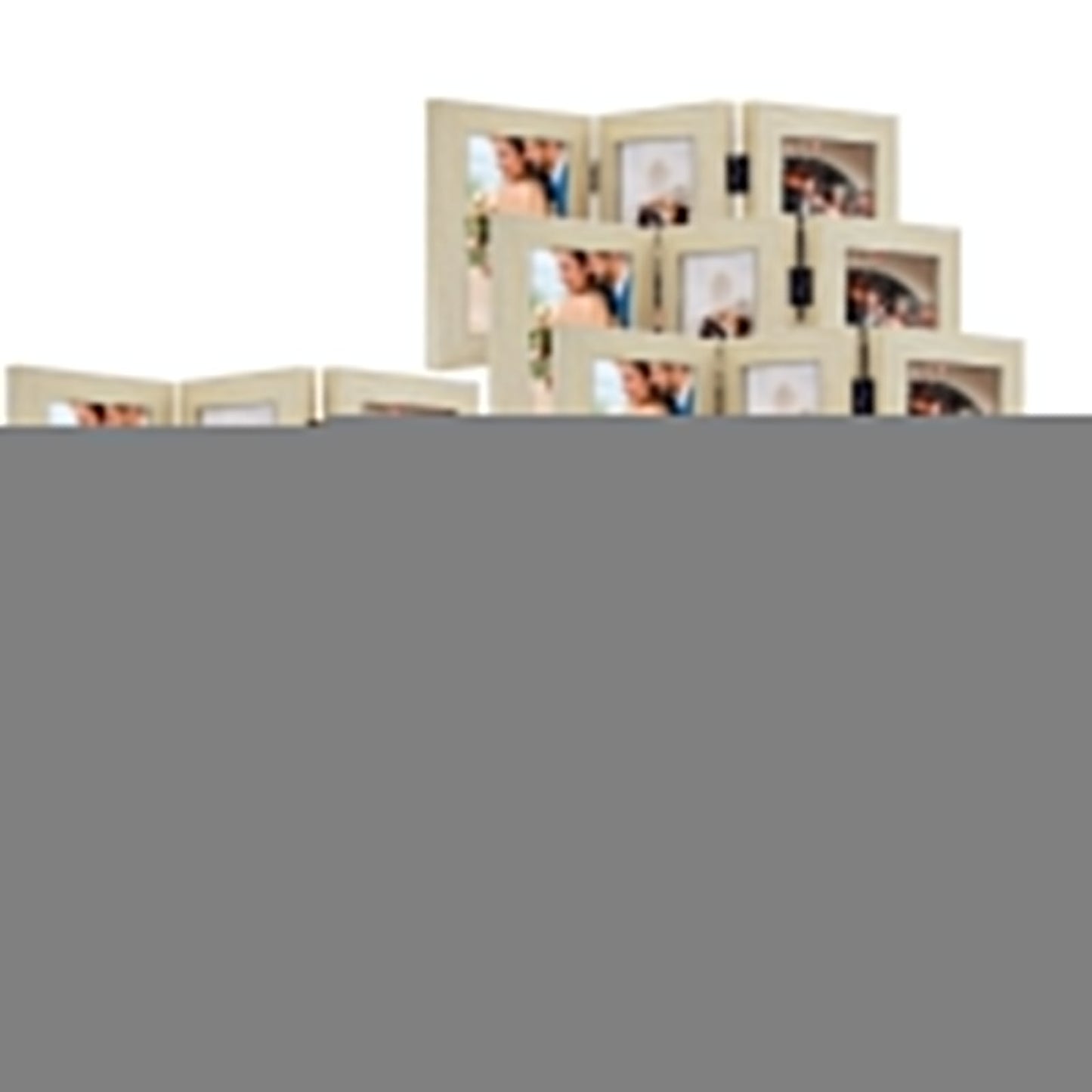 Frametory,4x6 Three Picture Frame for Three 4x6 Pictures (8 Pack)