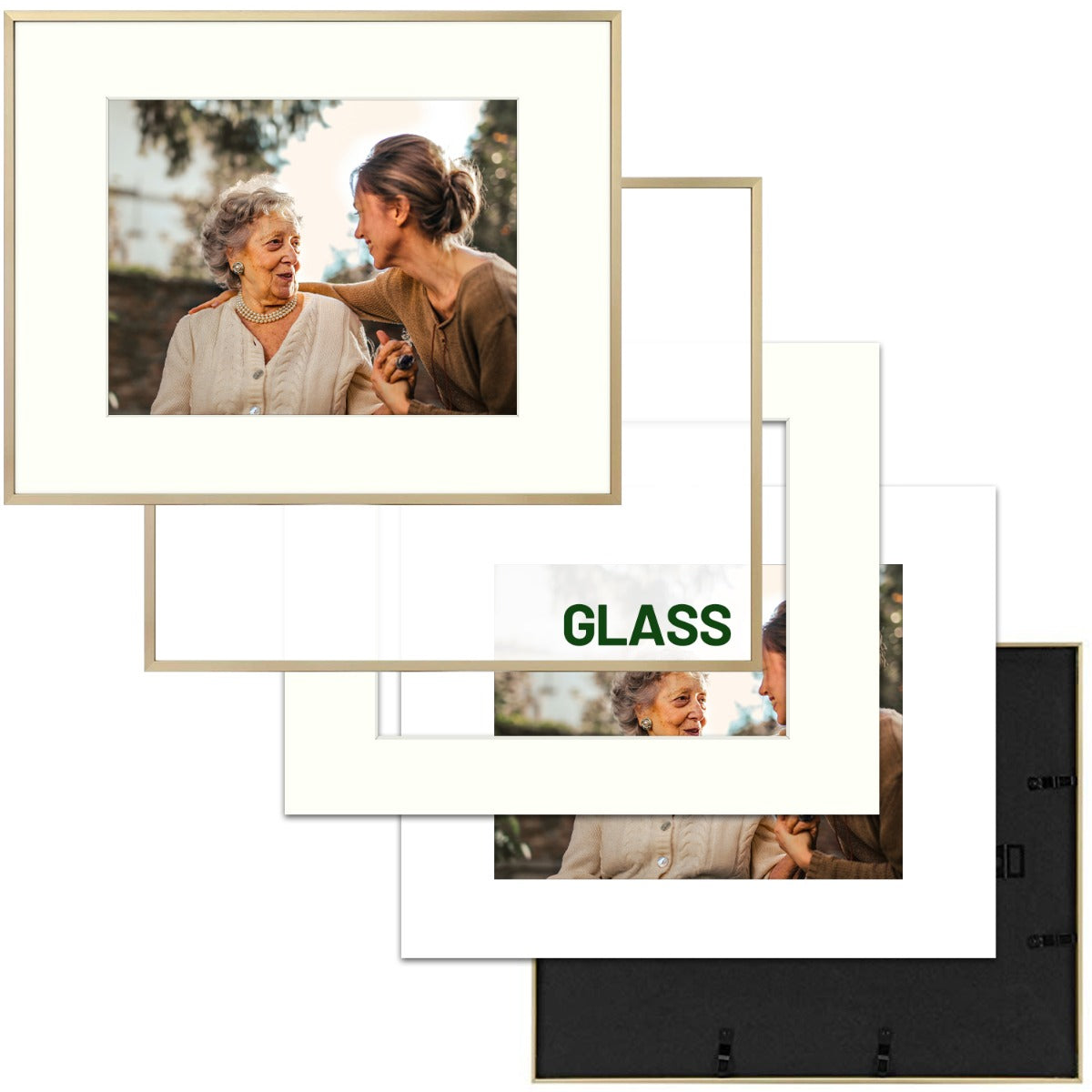 BOGO 16x20 Aluminum Frame for 11x14 Picture (6 Pack)