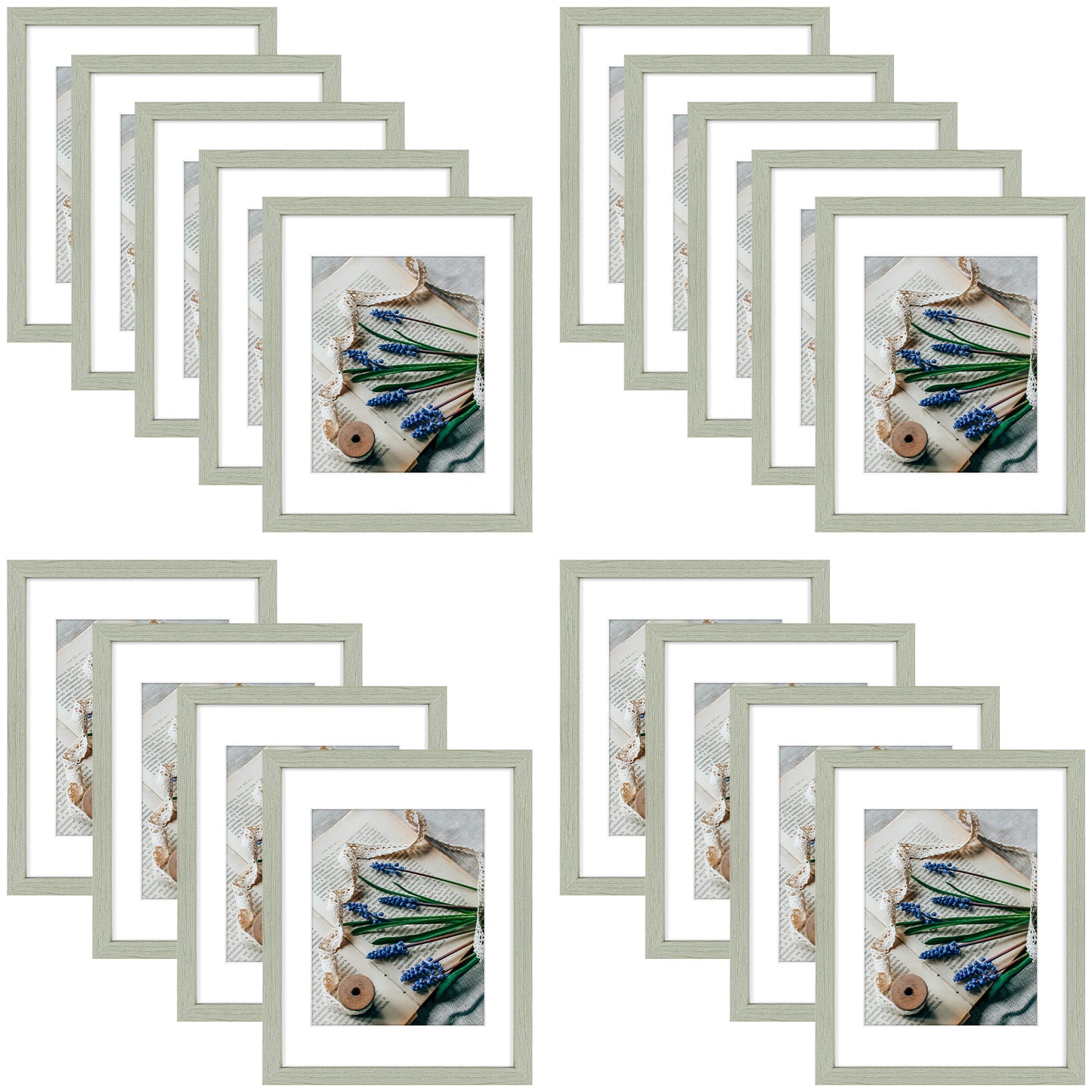 Clearance 11x14 Picture Frame for 8x10 photo (18 Pack)