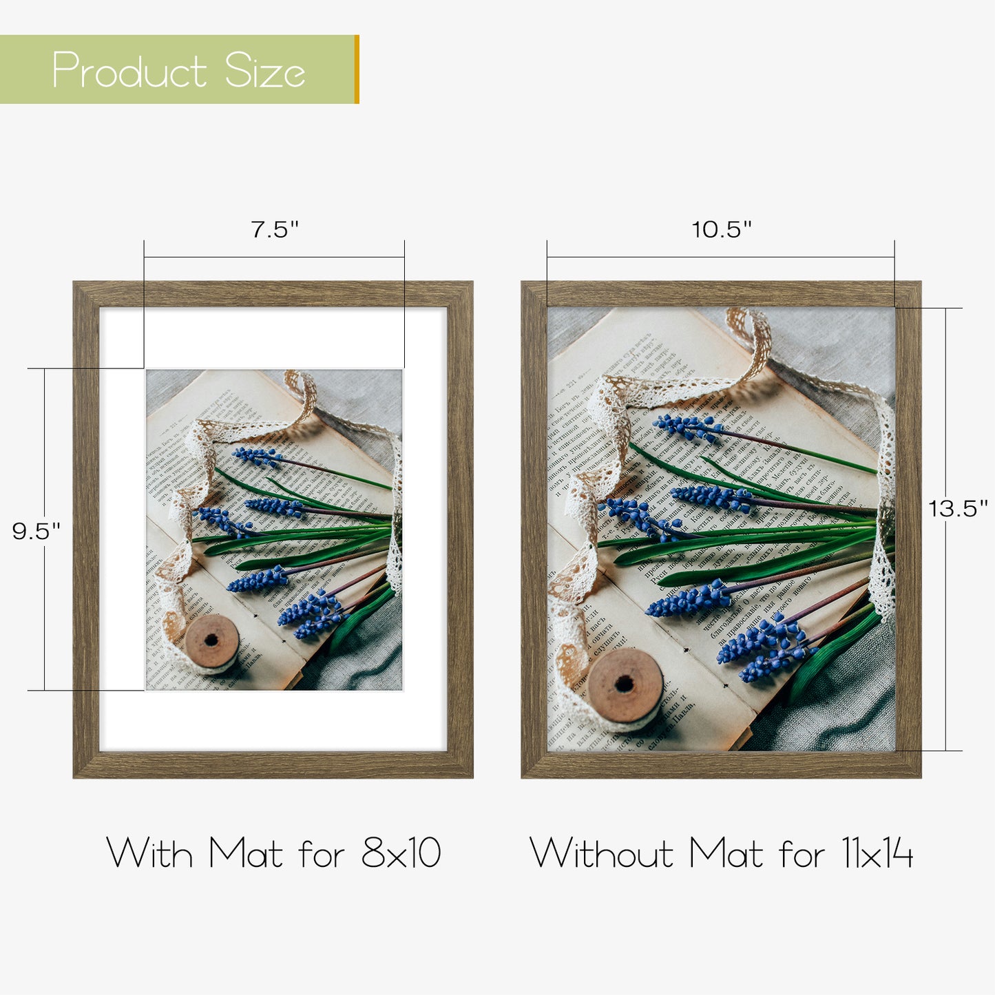 Clearance 11x14 Picture Frame for 8x10 photo (18 Pack)