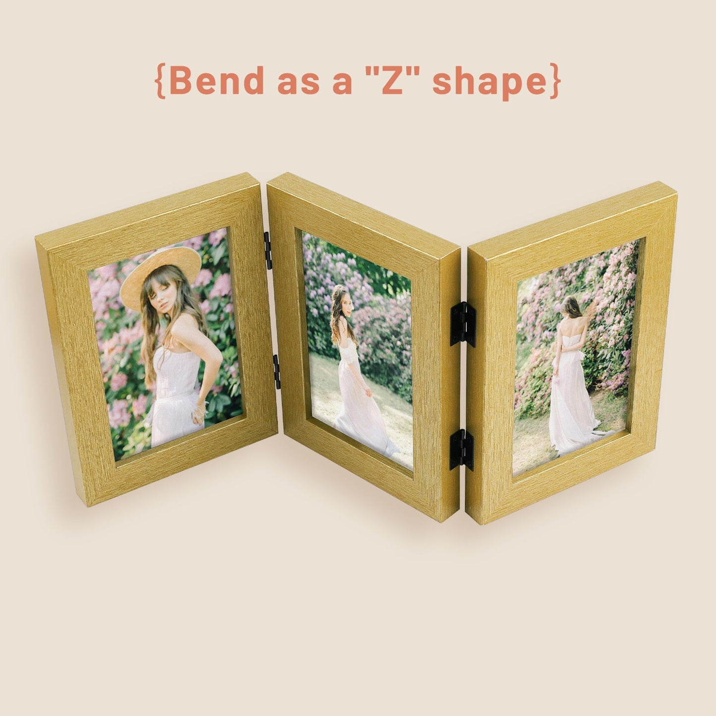 Frametory, Clearance 4x6 Three Picture Frame for Three 4x6 Pictures (8 Pack)