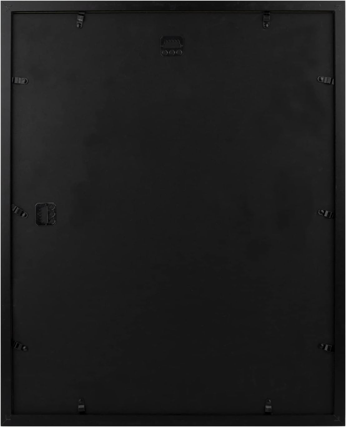 16x20 Black MDF Picture Frame for 11x14 Photo with White Mat (6 Pack)