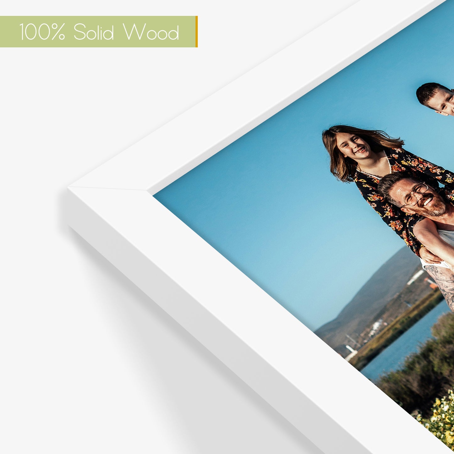 Clearance 11x14 White Wood Frame for 8x10 Picture (10 Pack)