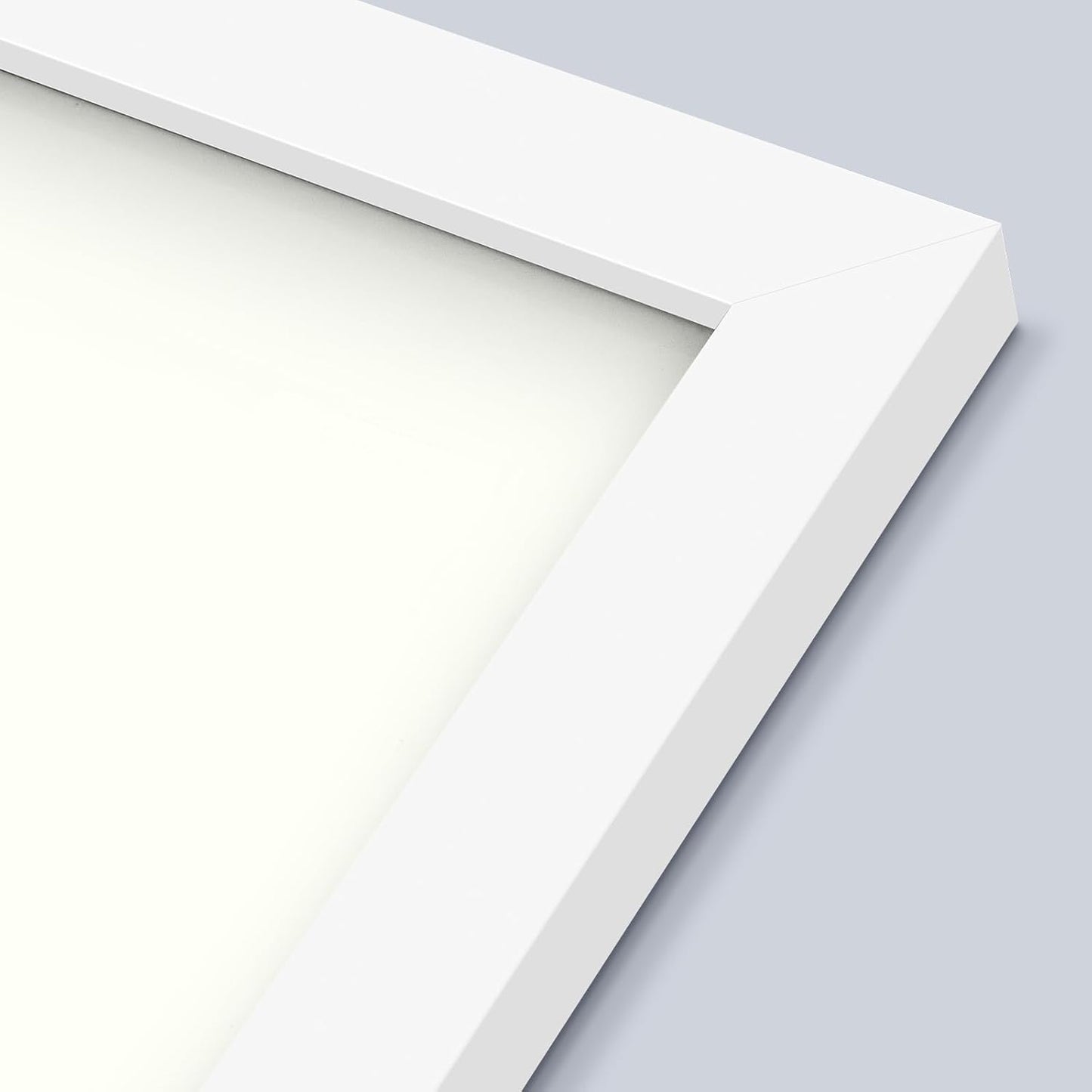 Clearance, 11x14 White MDF Picture Frame for 8x10 Photo with Ivory Mat (8 Pack)