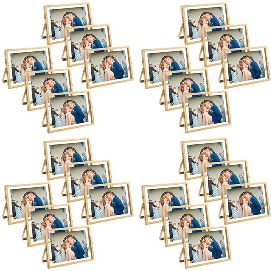 Clearance, 7x5 Floating Frame Displays Any Size Picture up to 7 by 5 (24 Pack)