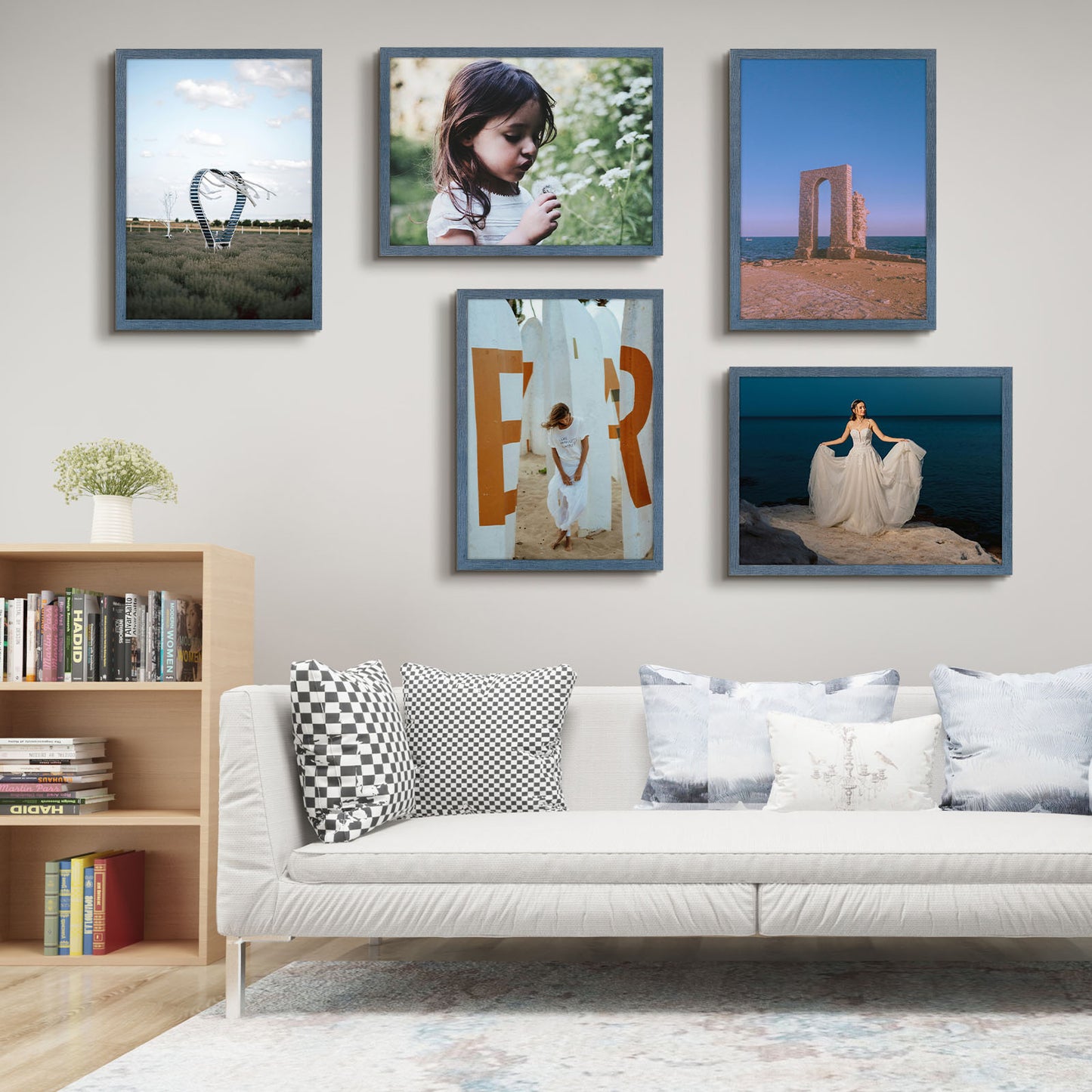 Clearance A2 Picture Frame with Plexiglass (8 Pack)