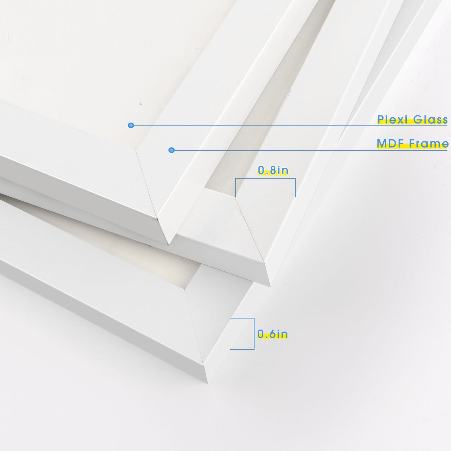 A4 Picture Frame with Plexiglass (24 Pack)