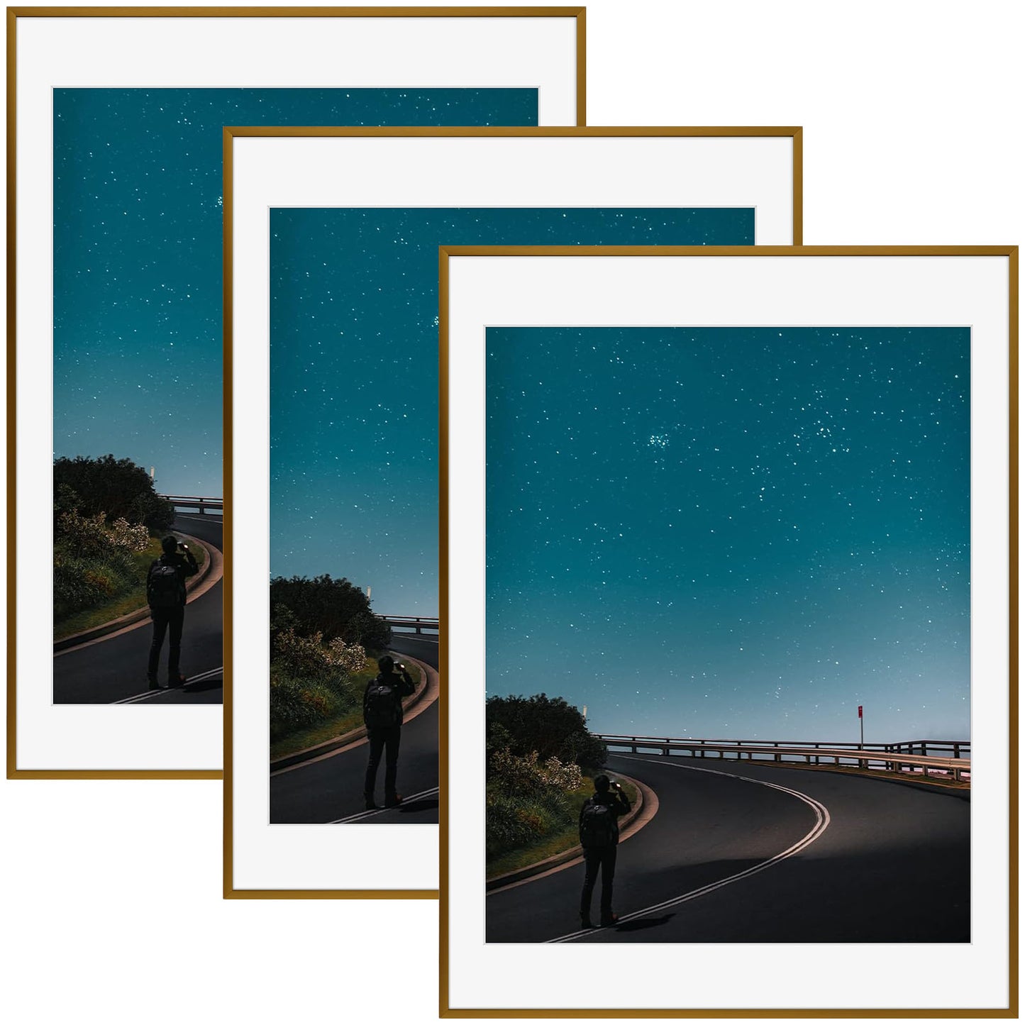 18x24 Aluminum Photo Frame for 16x20 Picture (3 Pack)