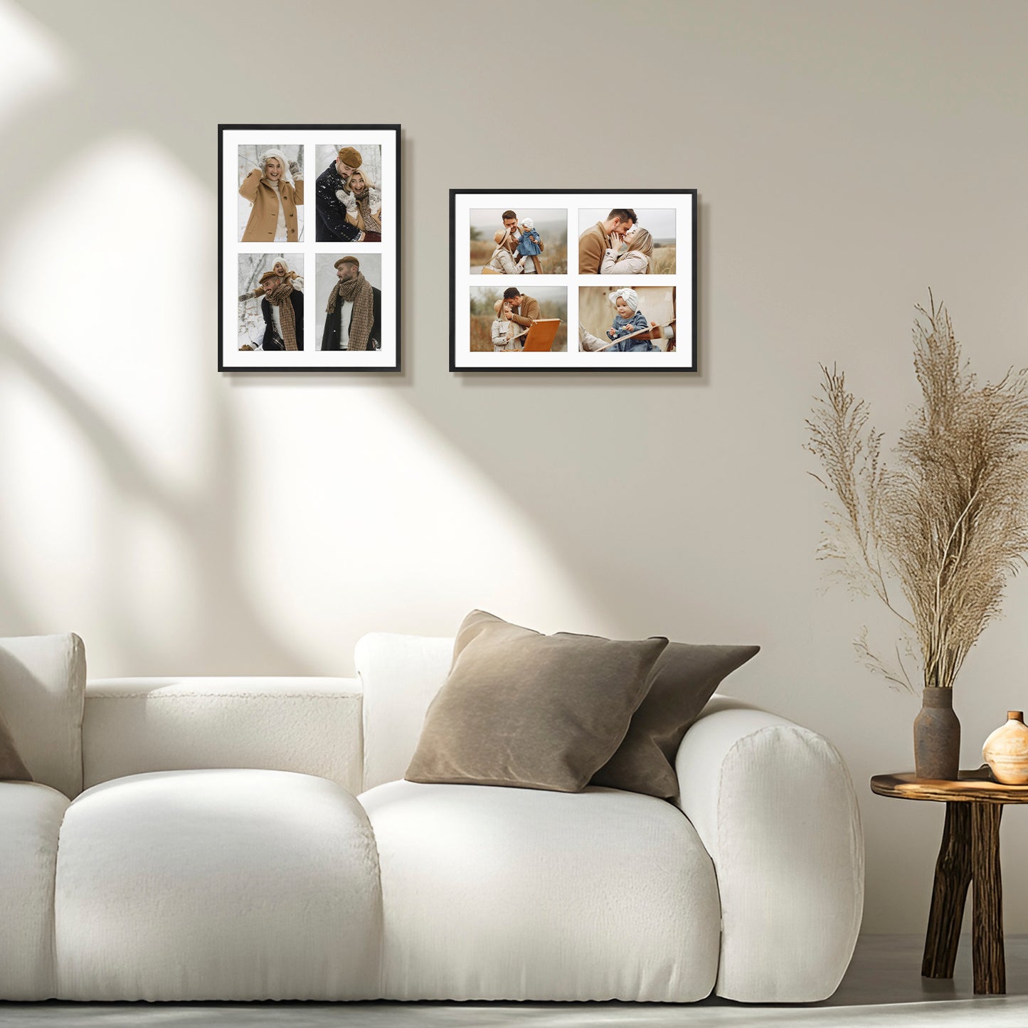 Clearance 12x16 Collage Picture Frame Displays Four 5x7 Photos  (6 Pack)