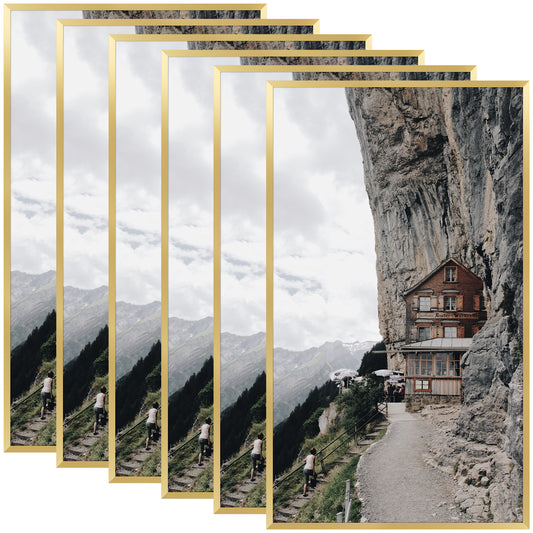 14x24 Poster Frame with Plexiglass (6 Pack)