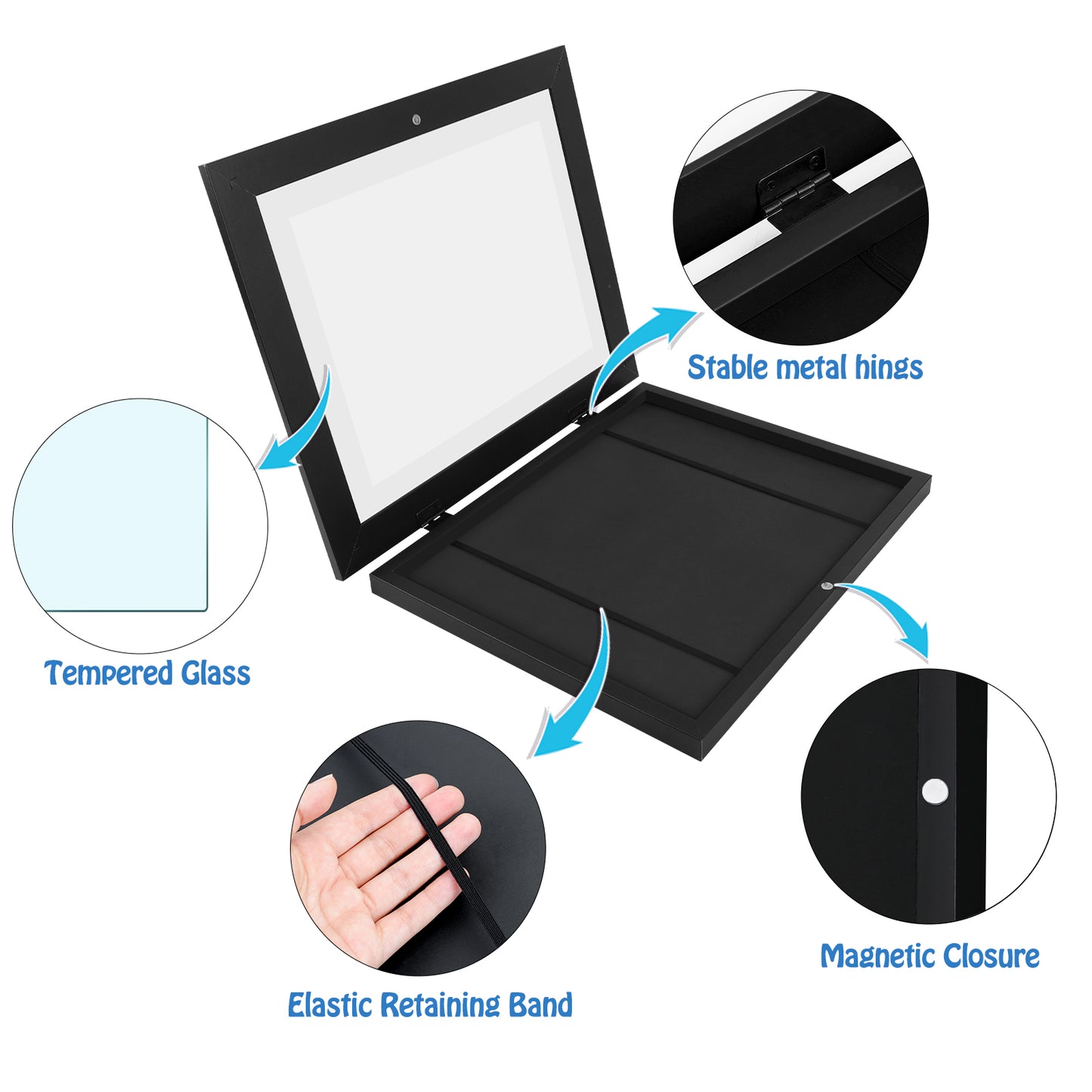 10x12.5 Kids Art Frames (8 Pack)