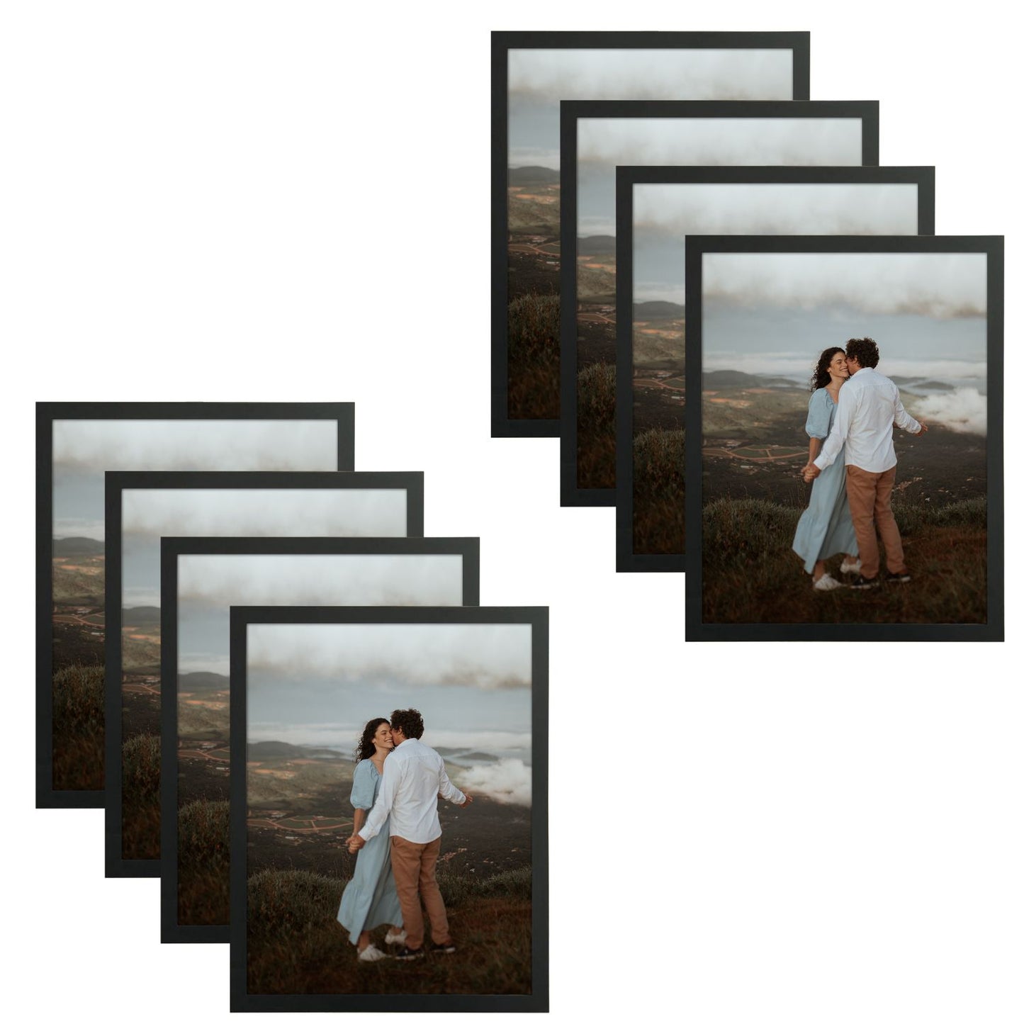 BOGO 18x24 Picture Frame Black(8 Pack）