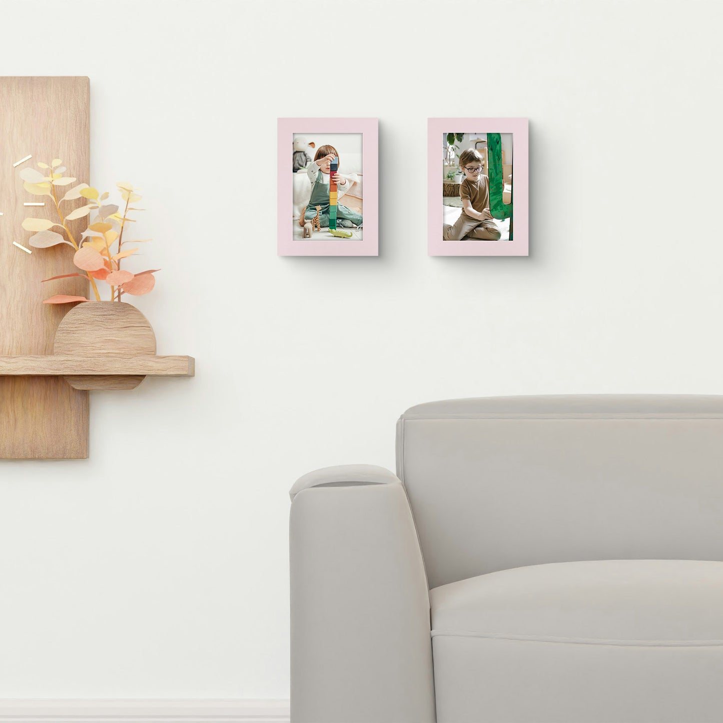 Frametory,4x6 Picture Frames Pink (40 Pack)