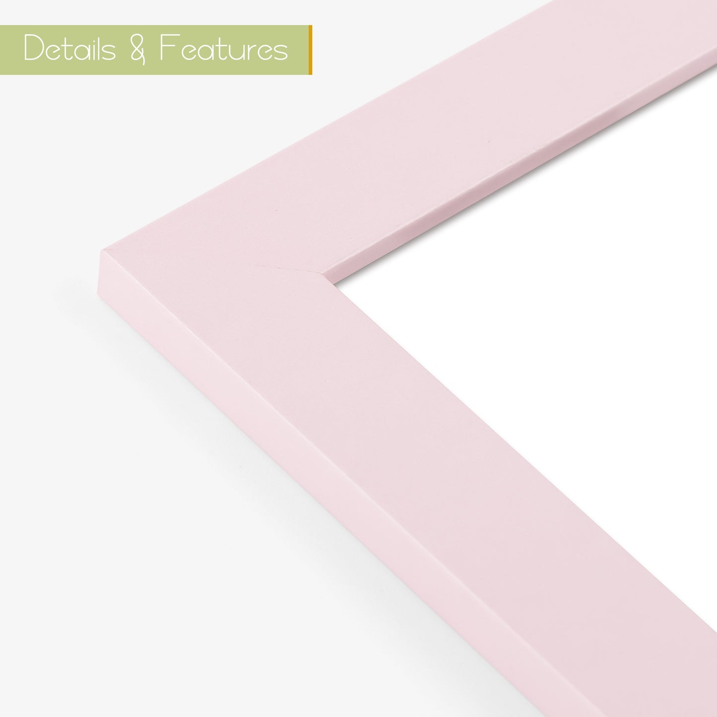 Frametory,4x6 Picture Frames Pink (40 Pack)