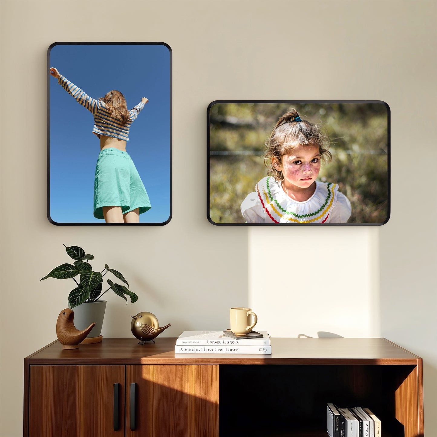 13x19 Aluminum Photo Frame for 11x17 Picture - Round Corner (6 Pack)