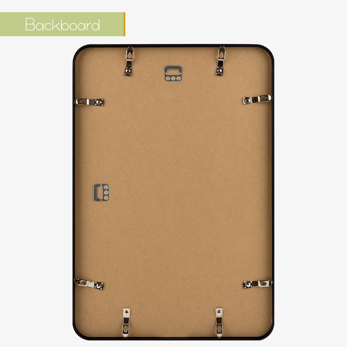 13x19 Aluminum Photo Frame for 11x17 Picture - Round Corner (6 Pack)