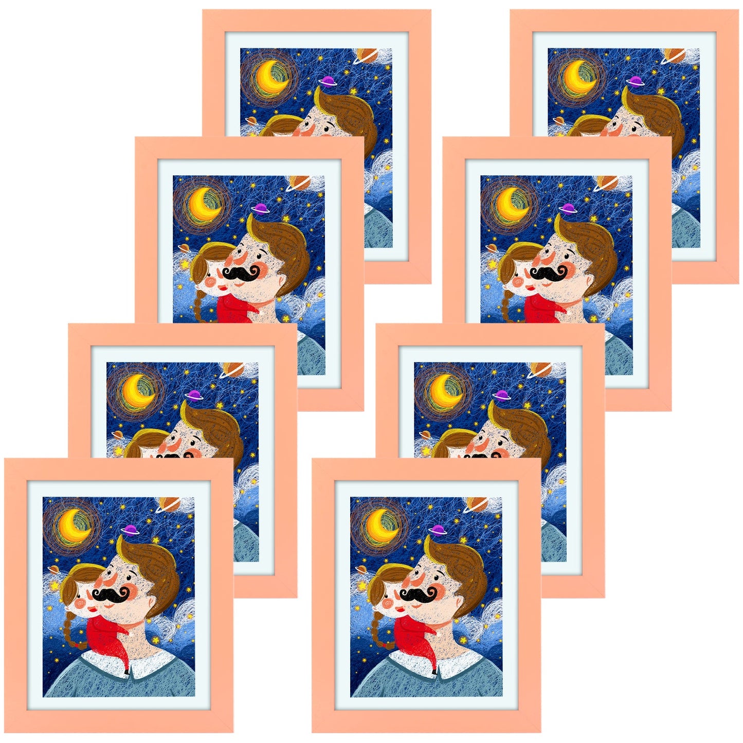 10x12.5 Kids Art Frames (8 Pack)