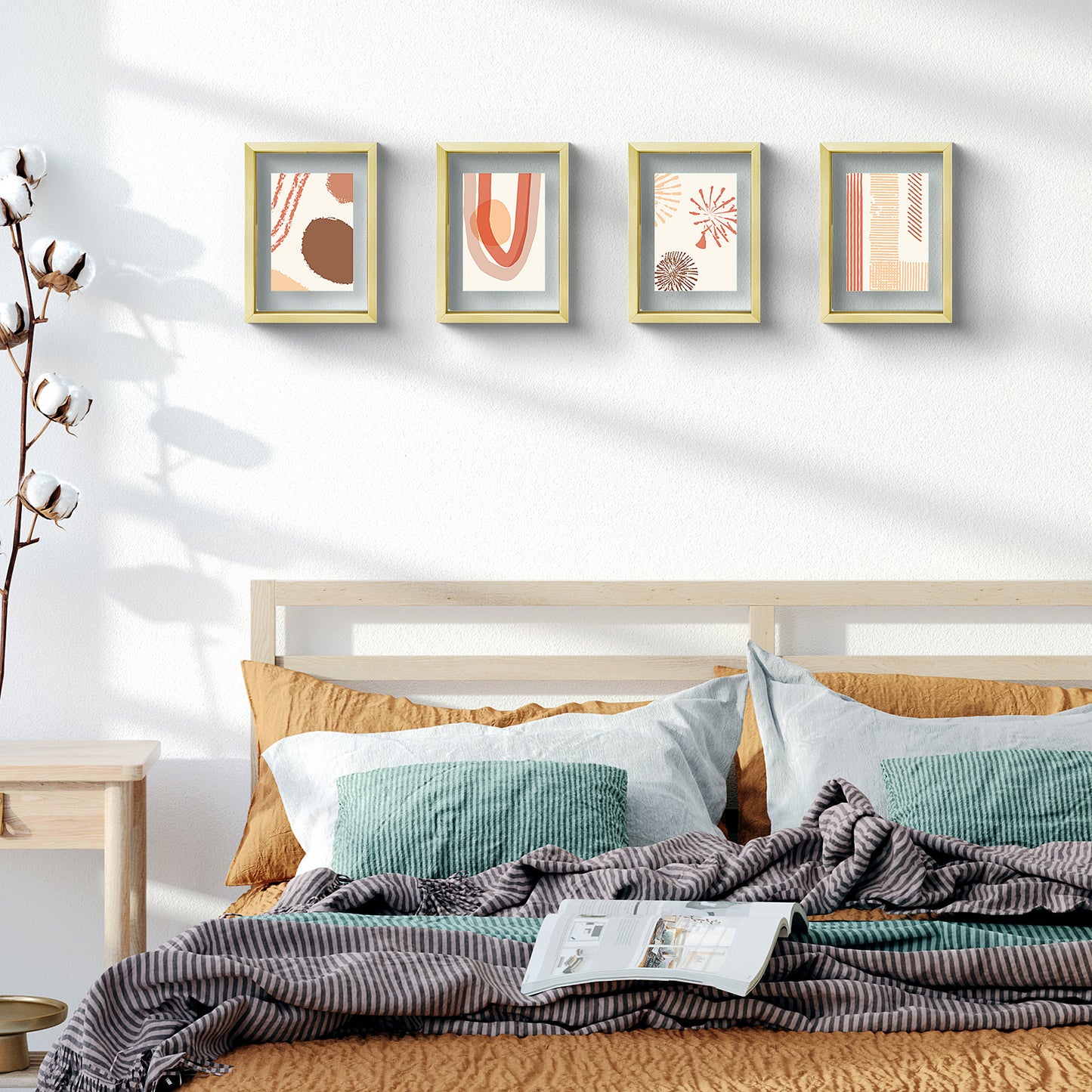 5x7 Floating Frame Displays Any Size Photo up to 5 by 7 (12 Pack)