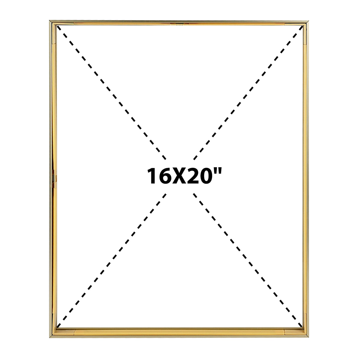 Frametory,16x20 Floating Frame For Any Size Photo Up to 16 by 20 (6 Pack)