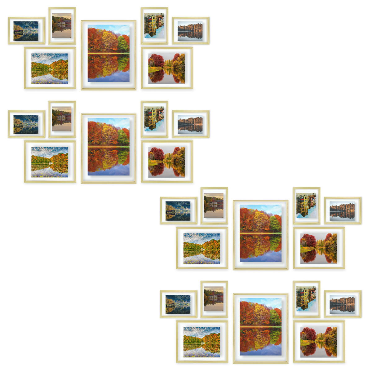 Frametory, Aluminum Floating Frames Included 5x7,8x10 and 11x14 (28 Pack)