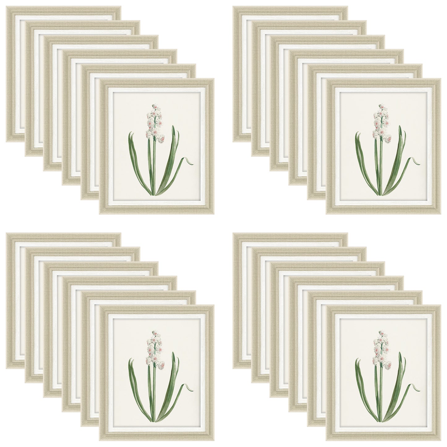 Frametory, Clearance 8x10 Picture Frame With Plexiglass (24 Pack)
