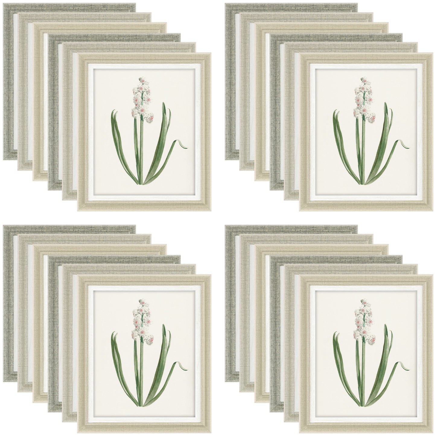 Frametory, Clearance 8x10 Picture Frame With Plexiglass (24 Pack)
