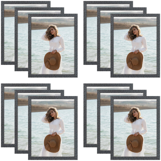 Frametory,12x16 Picture Frame With Plexiglass (12 Pack)