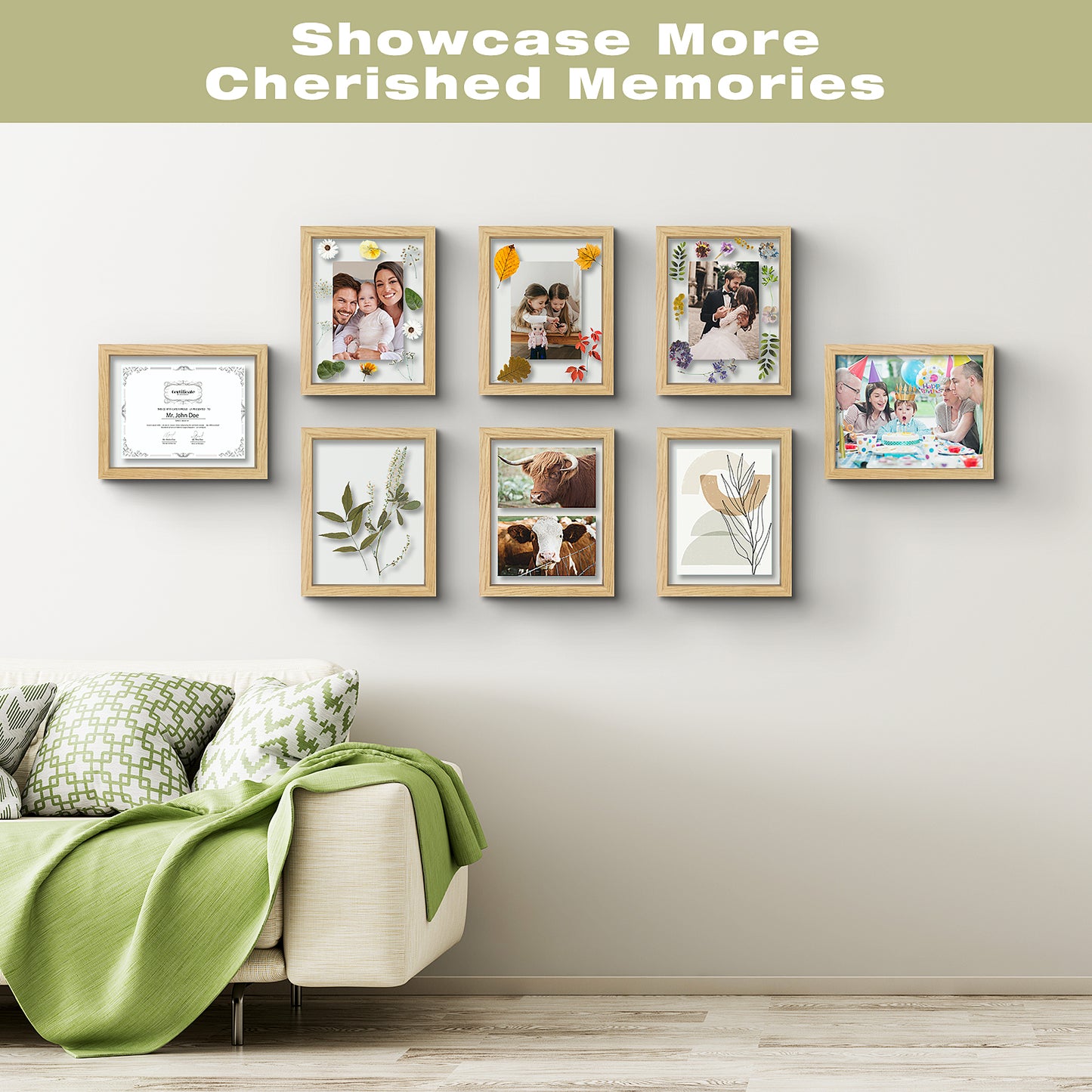 Frametory,8.5x11 Floating Frame (6 Pack)