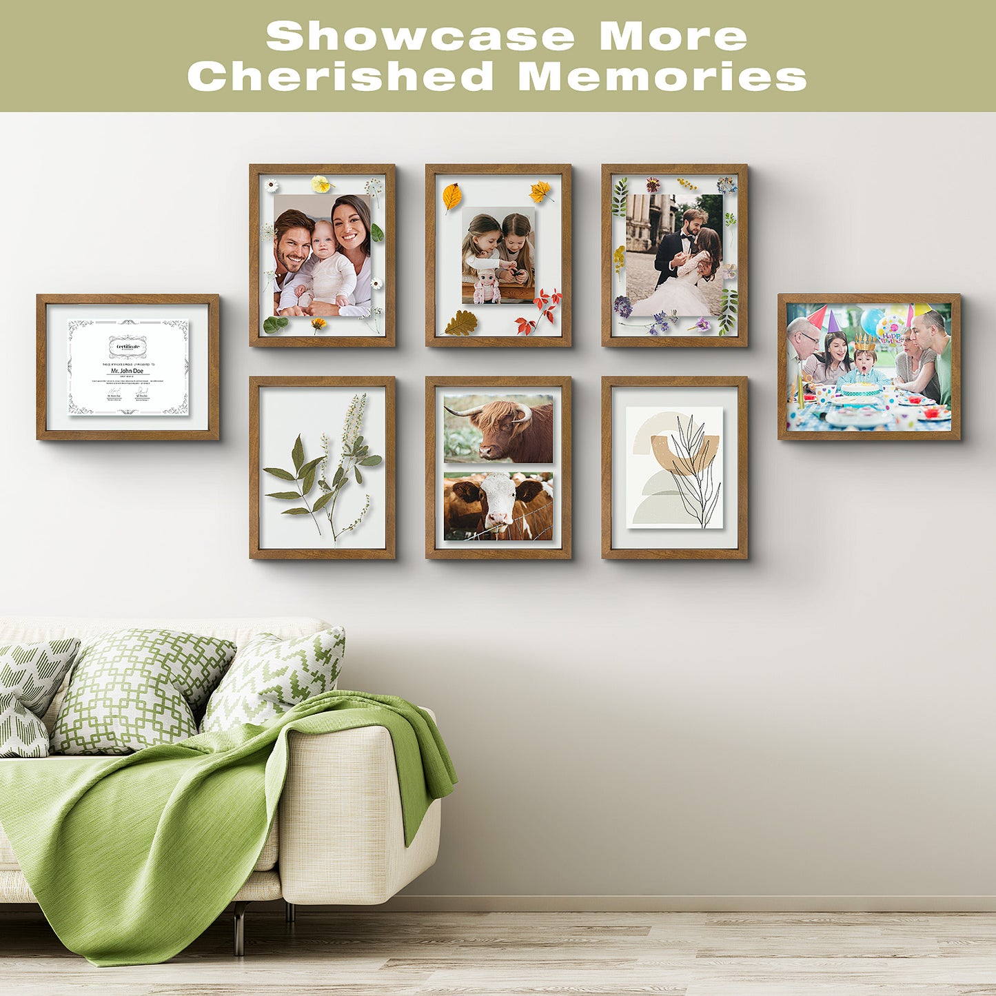 Frametory,11x14 Floating Frame (6 Pack)