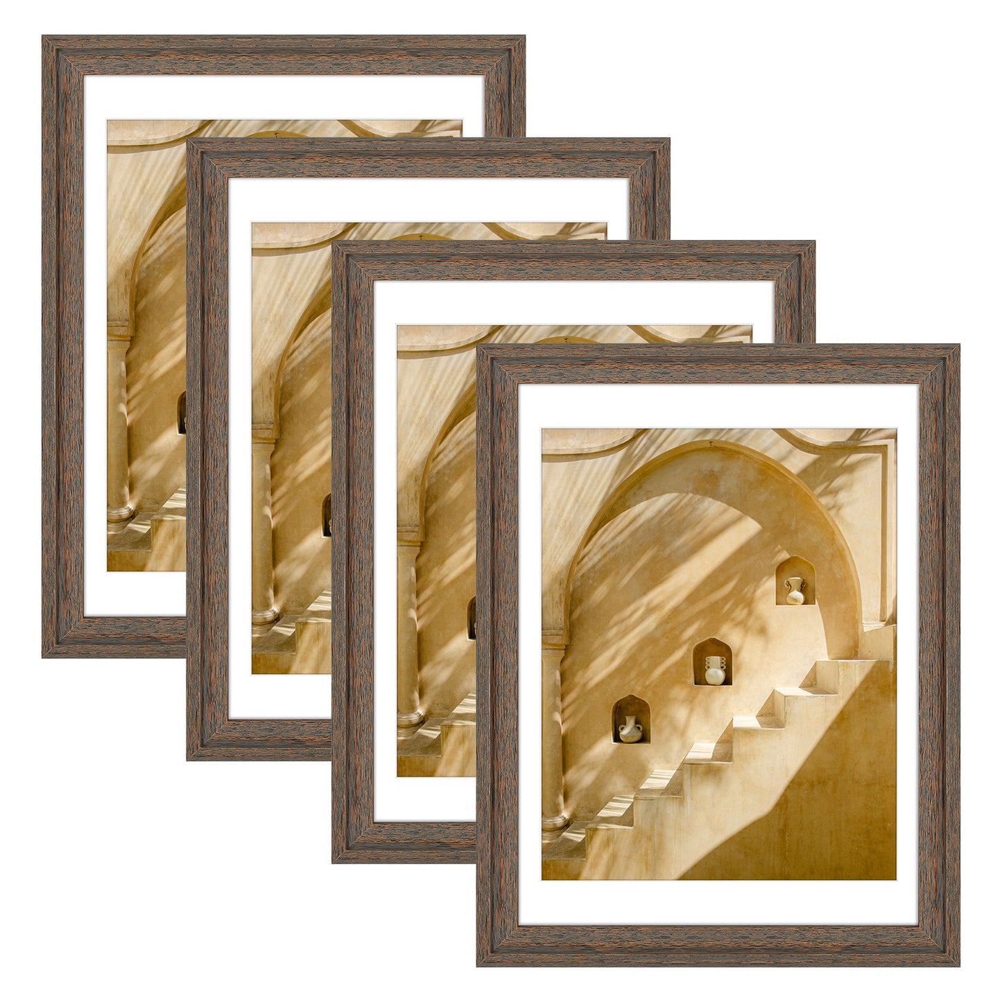 Frametory, 18x24 Wood Picture Frame for 16x20 Photo (4 Pack)