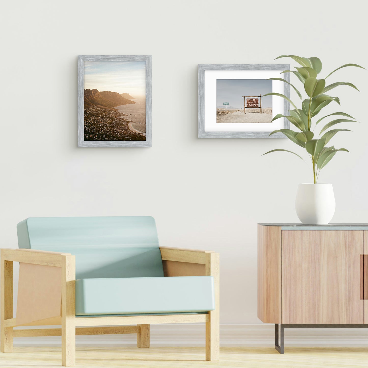 Clearance 11x14 Wood Picture Frame For 8x10 Photo (10 Pack)