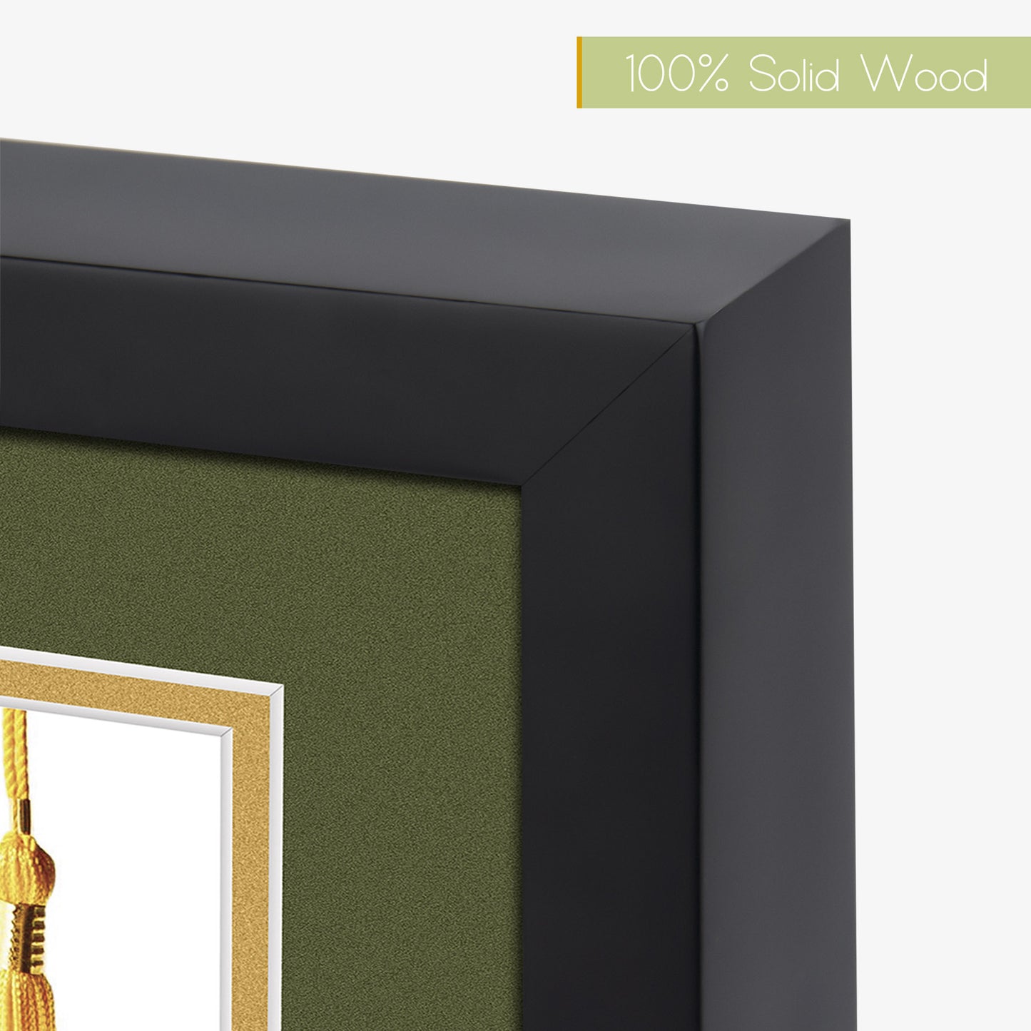 Clearance 11x17.5 Diploma Frame For 8.5x11 Certificate with Tassel Holder (6 Pack)