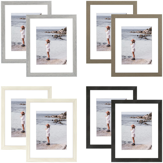 Clearance 11x14 MDF Picture Frame for 8x10 Photo (8 Pack)